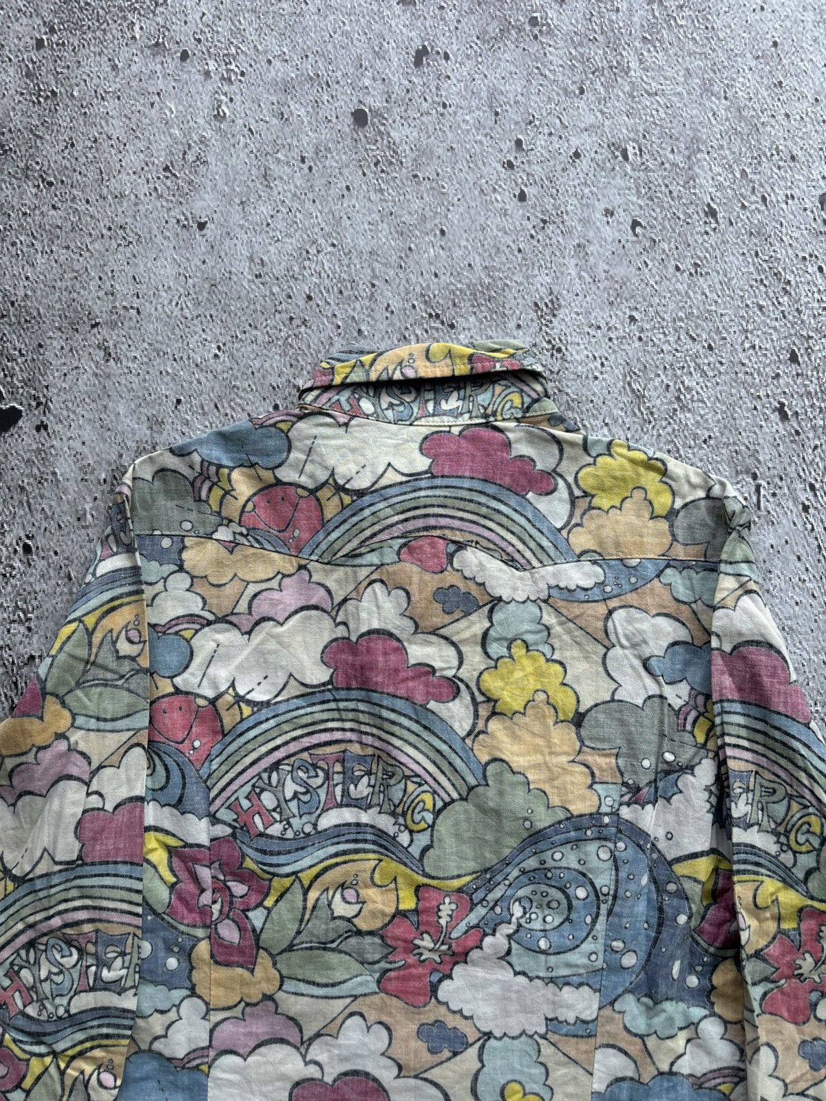 Hysteric Glamour Vintage Hysteric Glamour Full Print Pocket Shirt Size US S / EU 44-46 / 1 - 4 Thumbnail