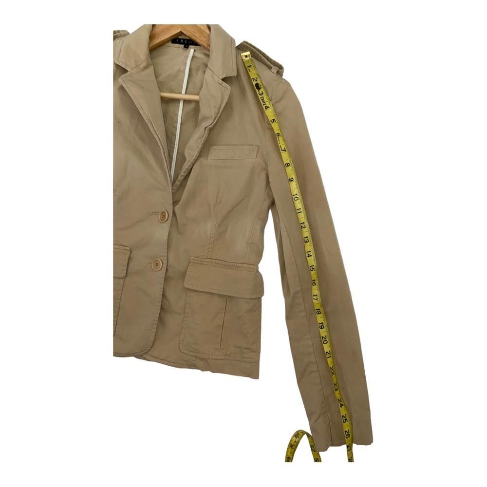 Theory Theory l Camel Cargo Blazer Jacket Size 6 Size M / US 6-8 / IT 42-44 - 5 Thumbnail