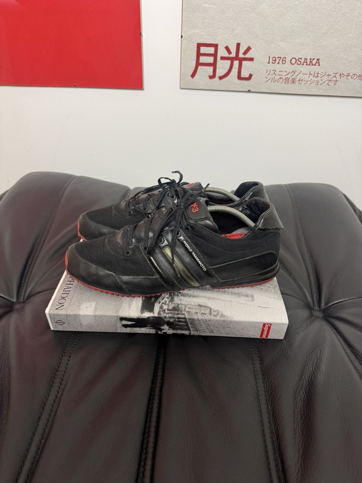 Vintage Adidas Y3 Yohji Yamamoto Leather Sneakers Low Japan