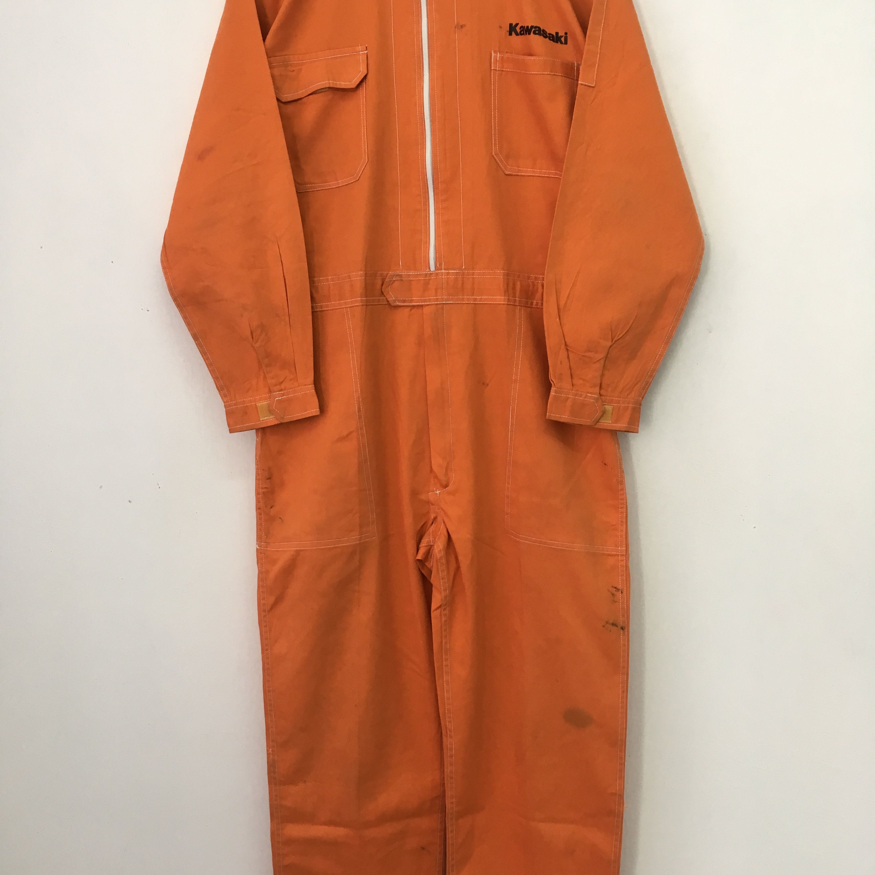 Japanese Brand kawasaki overall jacket - 1728 Size US XL / EU 56 / 4 - 3 Thumbnail