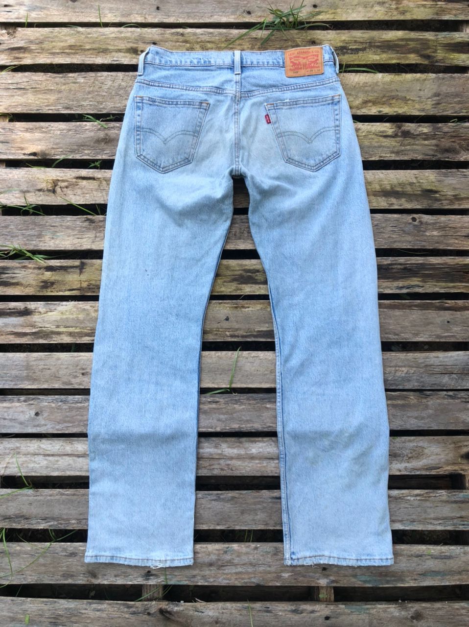 Levi's × Vintage Vintage Levi's 569 Denim Jeans Distressed Size US 30 / EU 46 - 2 Thumbnail