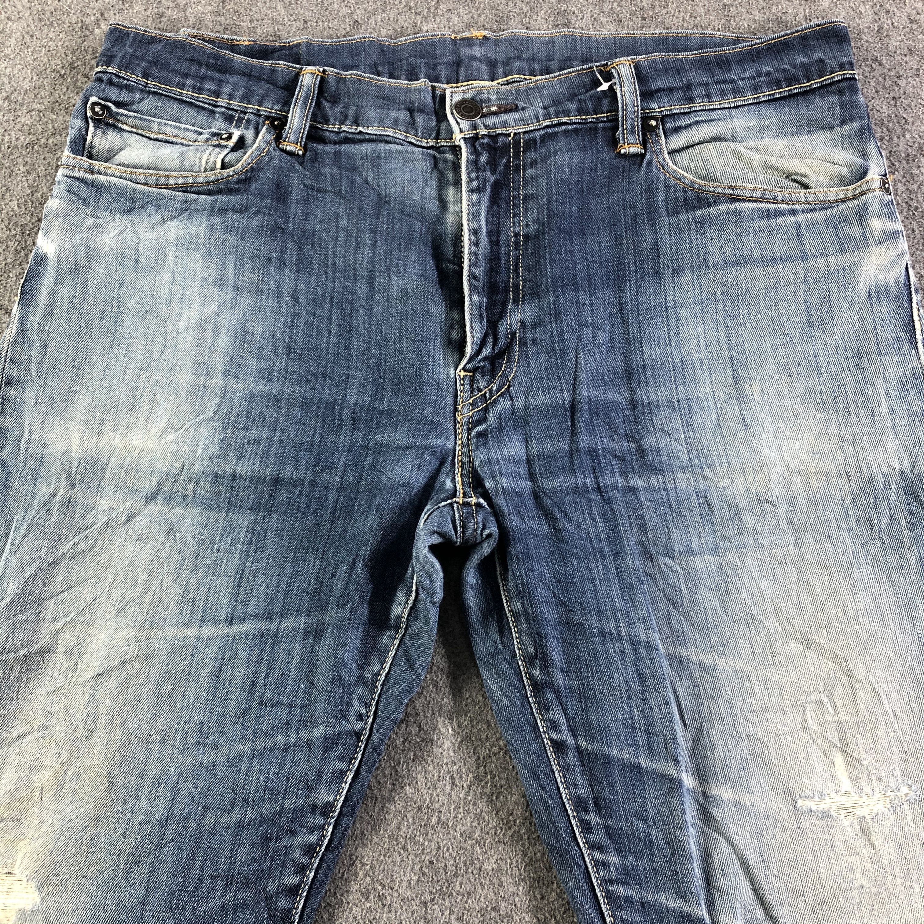 Levi's Vintage Blue Wash Levis 504 Jeans-J3034 Size US 38 / EU 54 - 3 Thumbnail