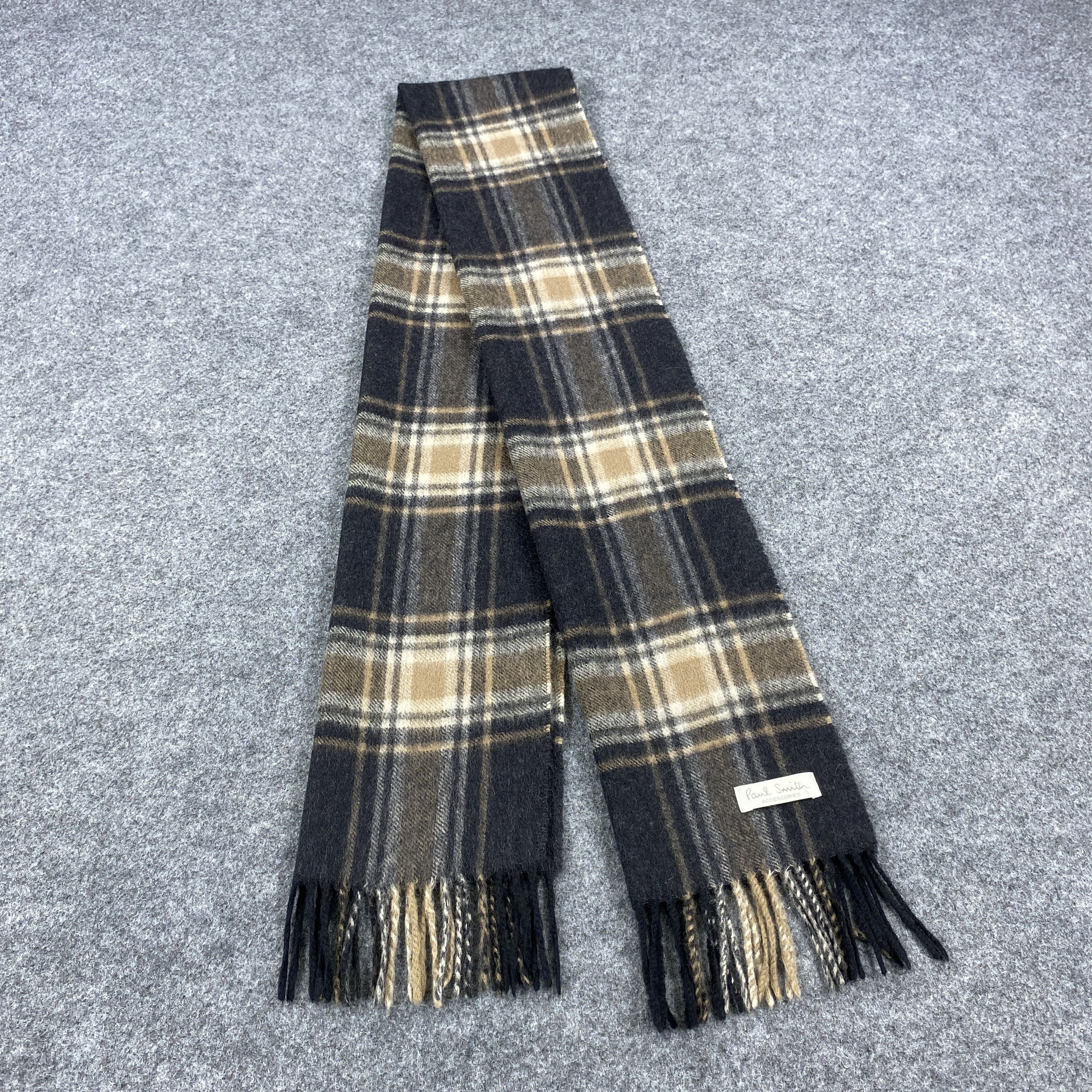 Paul Smith GF10685 Paul Smith Scarf Neck Wear Muffler Nova Check Size ONE SIZE - 1 Thumbnail