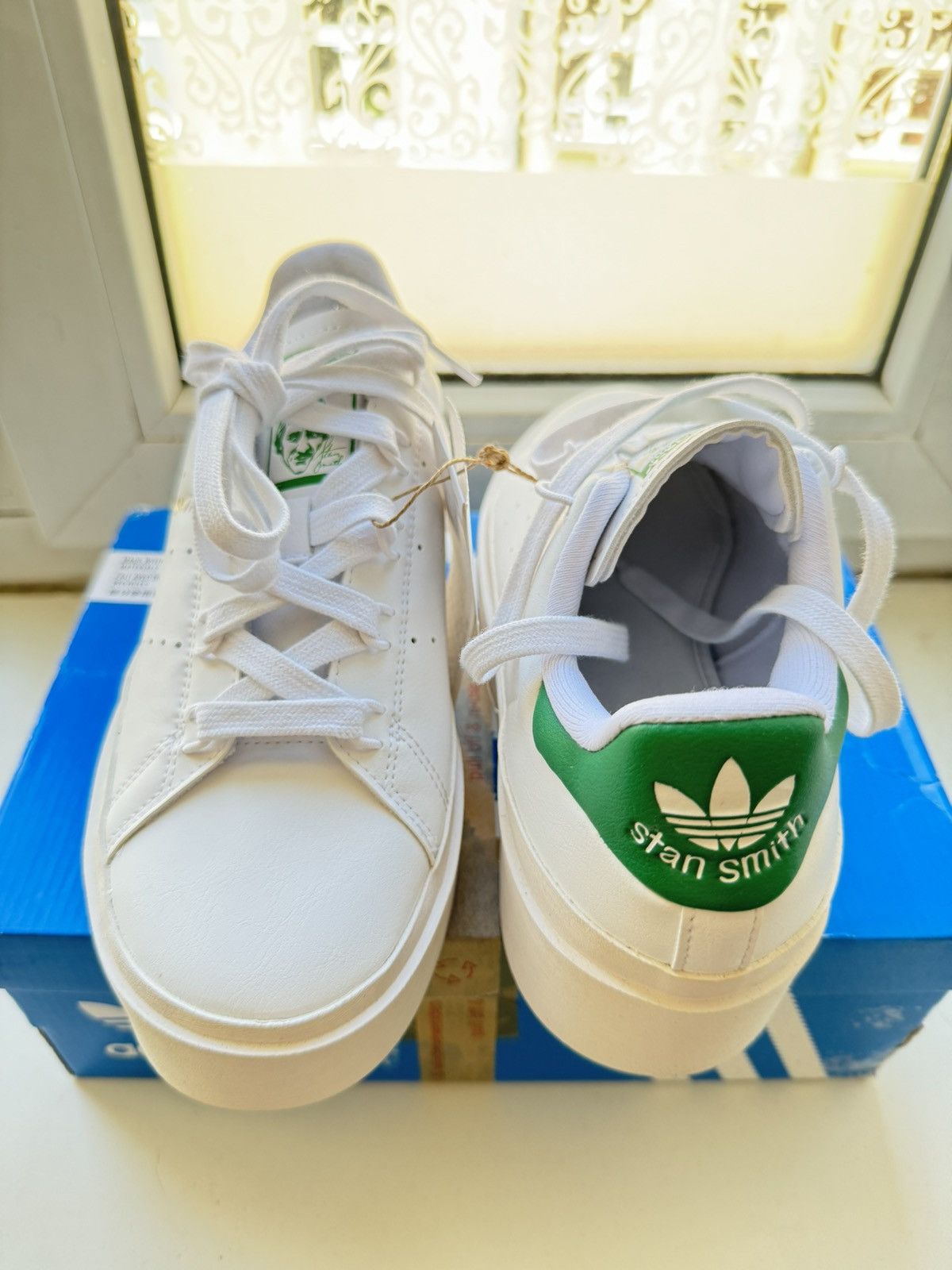 Adidas Adidas Stan Smith Bonega white Size US 7 / IT 37 - 4 Thumbnail