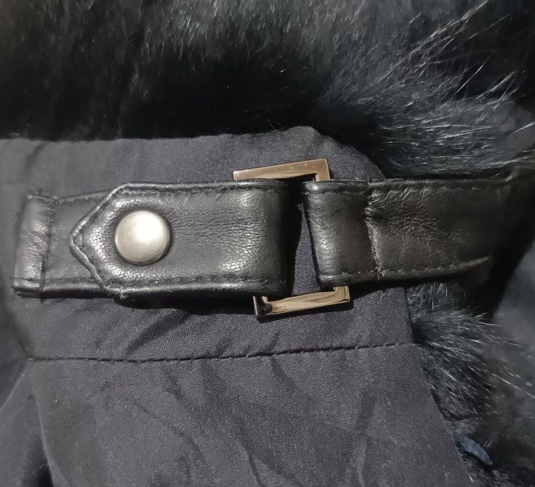 14th Addiction Vintage Y2K real Fur cropped coat jacket AvantGarde 00s Size L / US 10 / IT 46 - 12 Thumbnail