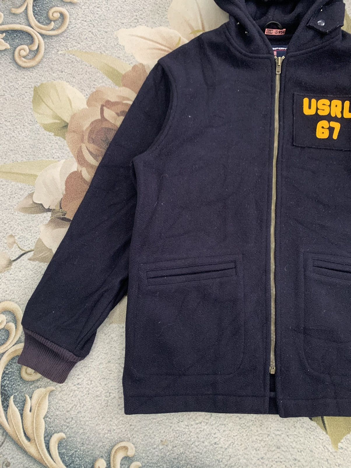 Ralph Lauren Polo Sport Ralph Lauren USRL 67 Wool Jacket Hoodie Size US M / EU 48-50 / 2 - 3 Thumbnail