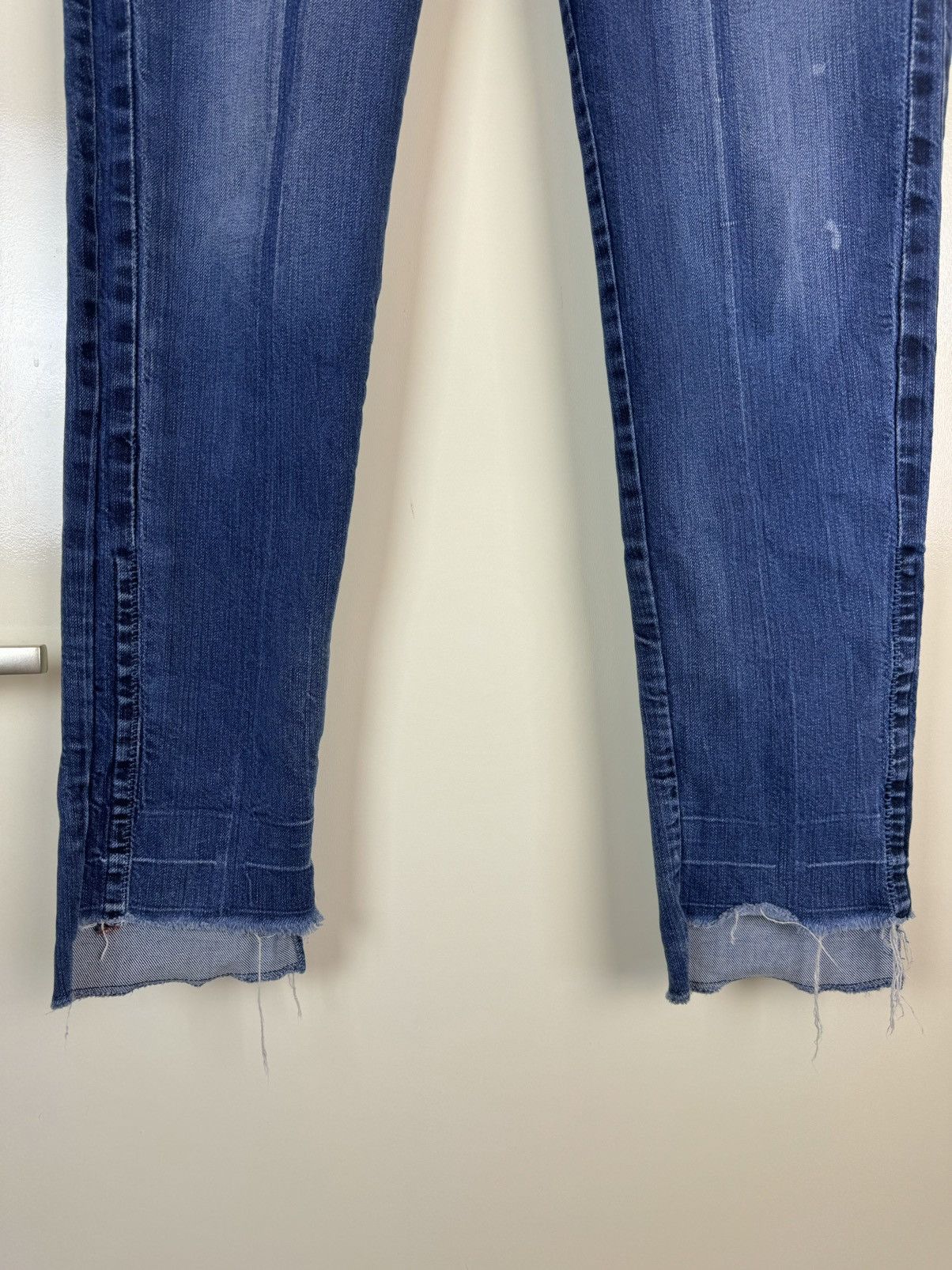 Rundholz High everyday couture distressed patches jeans mom boyfriend Size 32" / US 10 / IT 46 - 3 Thumbnail