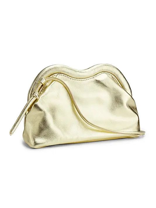 Mansur Gavriel os11x0126 Size: OS / Baci Metallic Crossbody Bag in Gold Size ONE SIZE - 3 Thumbnail