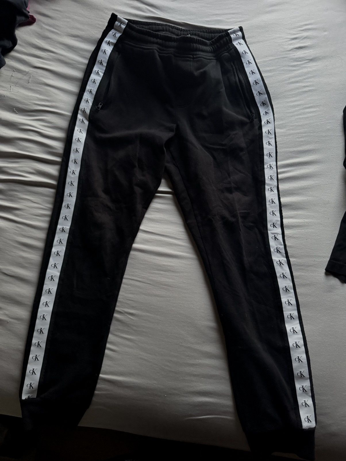 Black Calvin Klein Sweatpants