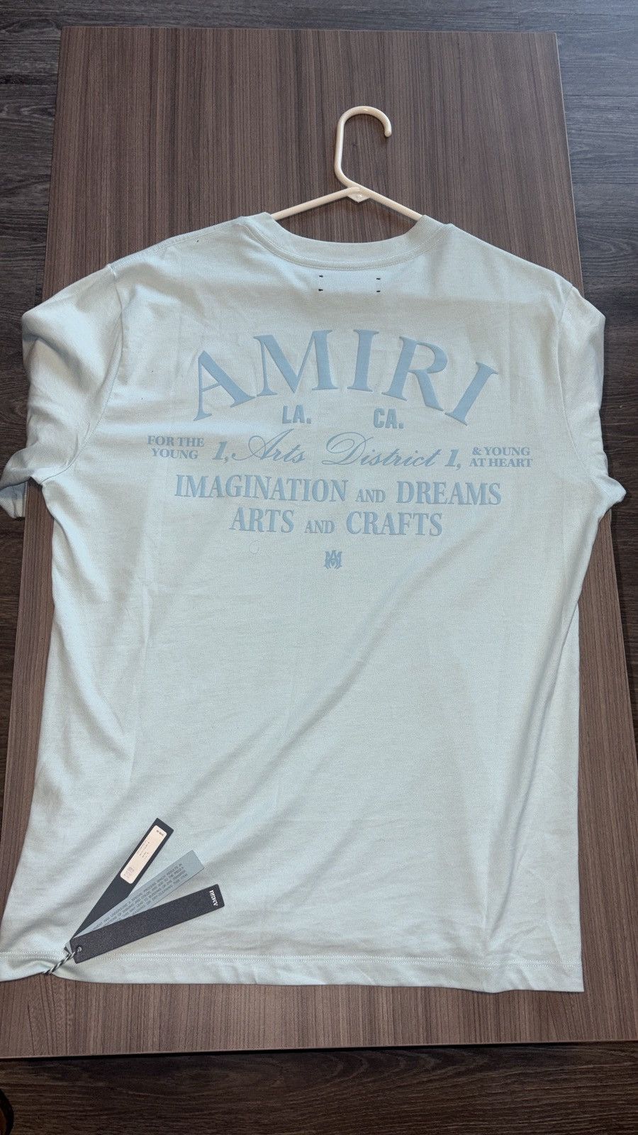 Amiri Men's Amiri Arts Logo Graphic T-Shirt Size US M / EU 48-50 / 2 - 2 Thumbnail