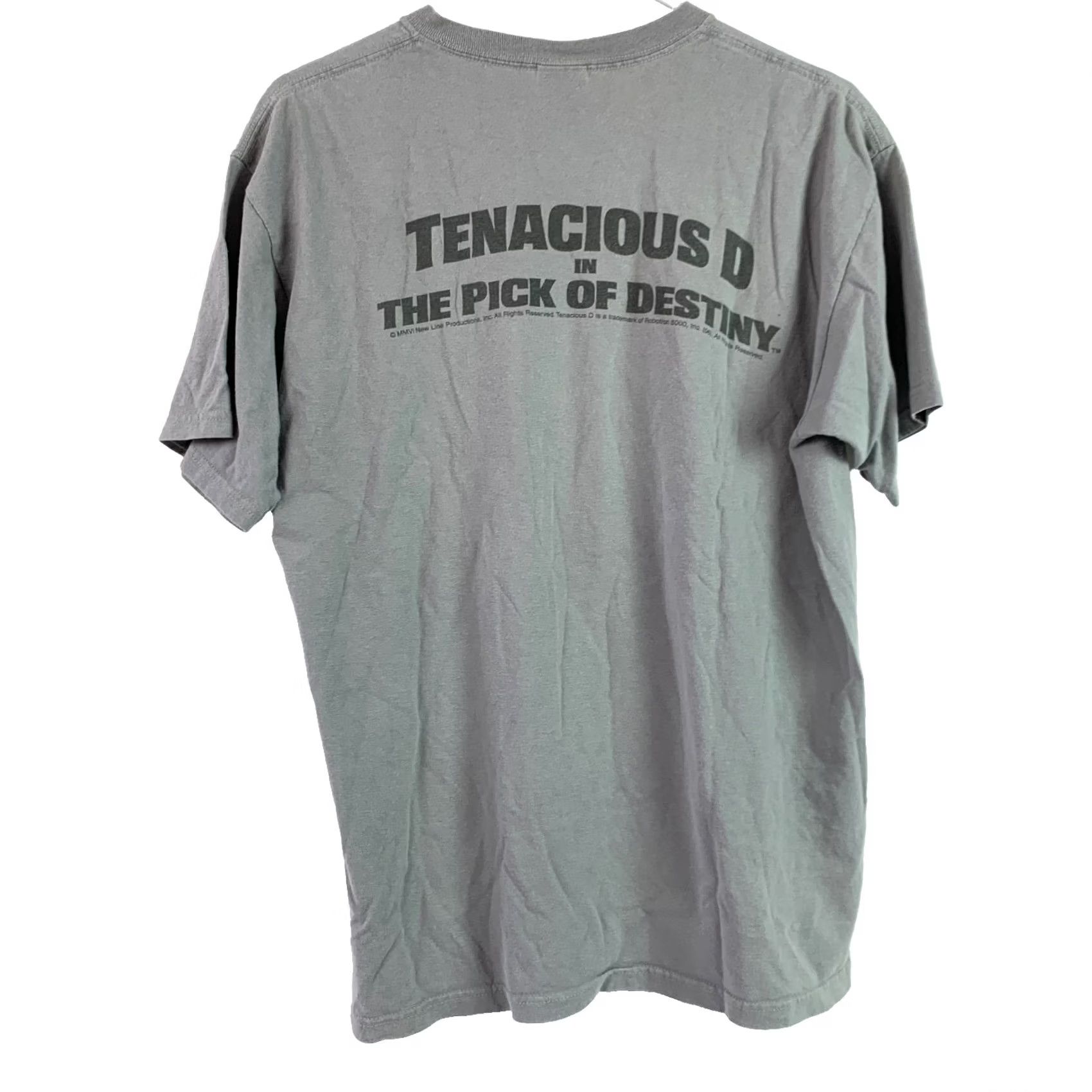 Anvil Tenacious D In The Pick Of Destiny Powerslide T-Shirt Anvil L Mens Large Gray 1990s Graphic Tee Size US L / EU 52-54 / 3 - 5 Thumbnail