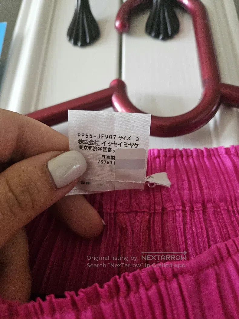 Issey Miyake Issey Miyake size:3 Pink Pants Size 31" - 3 Thumbnail