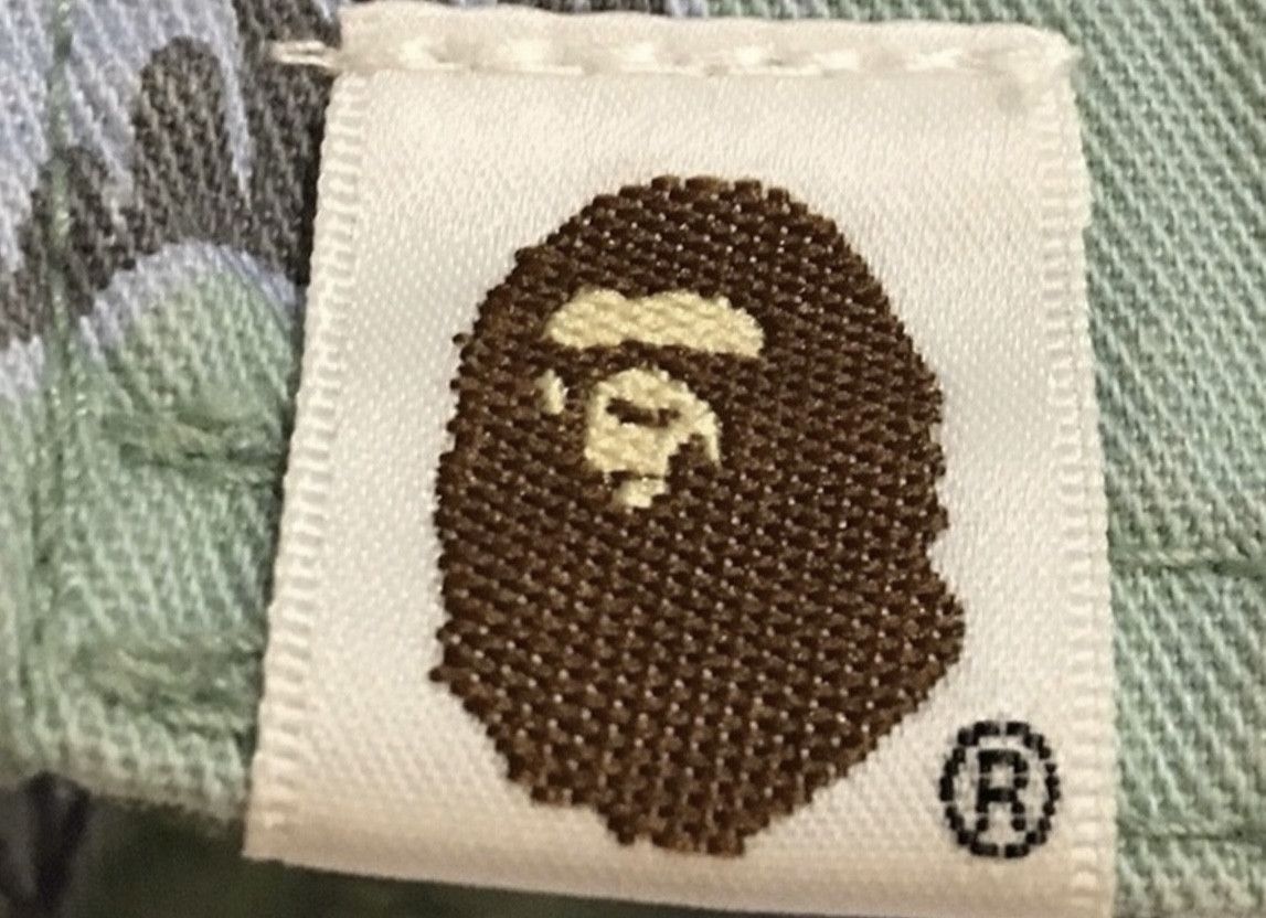 Bape Bape cut and sewn long sleeve button up shirt Size US S / EU 44-46 / 1 - 5 Thumbnail