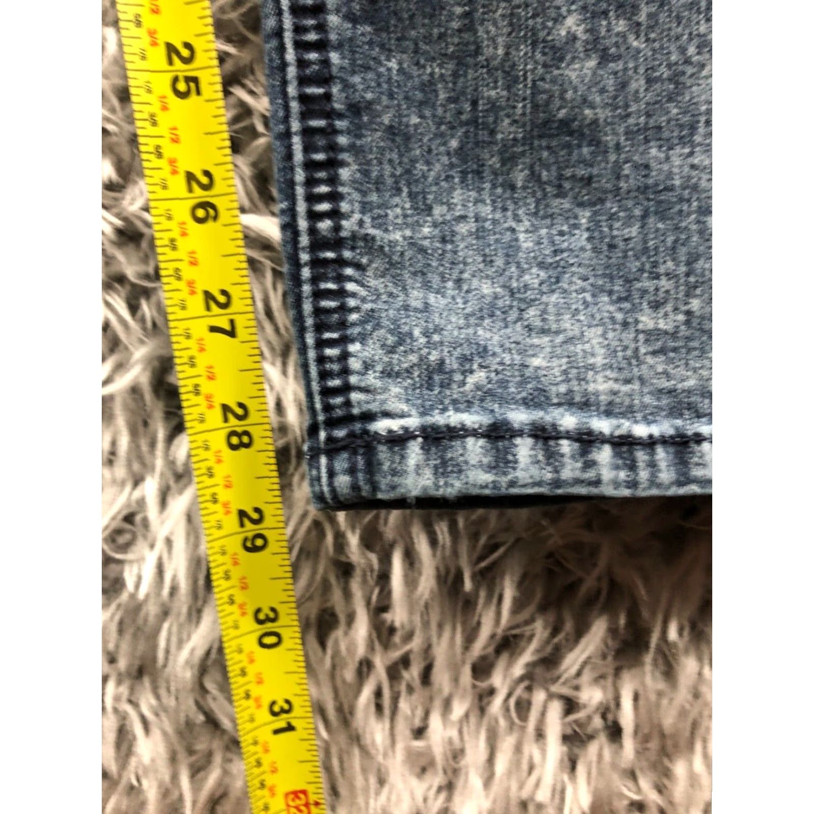 Denime ZCO Jeans Size 18 Womens Mid Rise Medium Wash Blue Denim Jeans Size 40" / US 18 - 3 Thumbnail