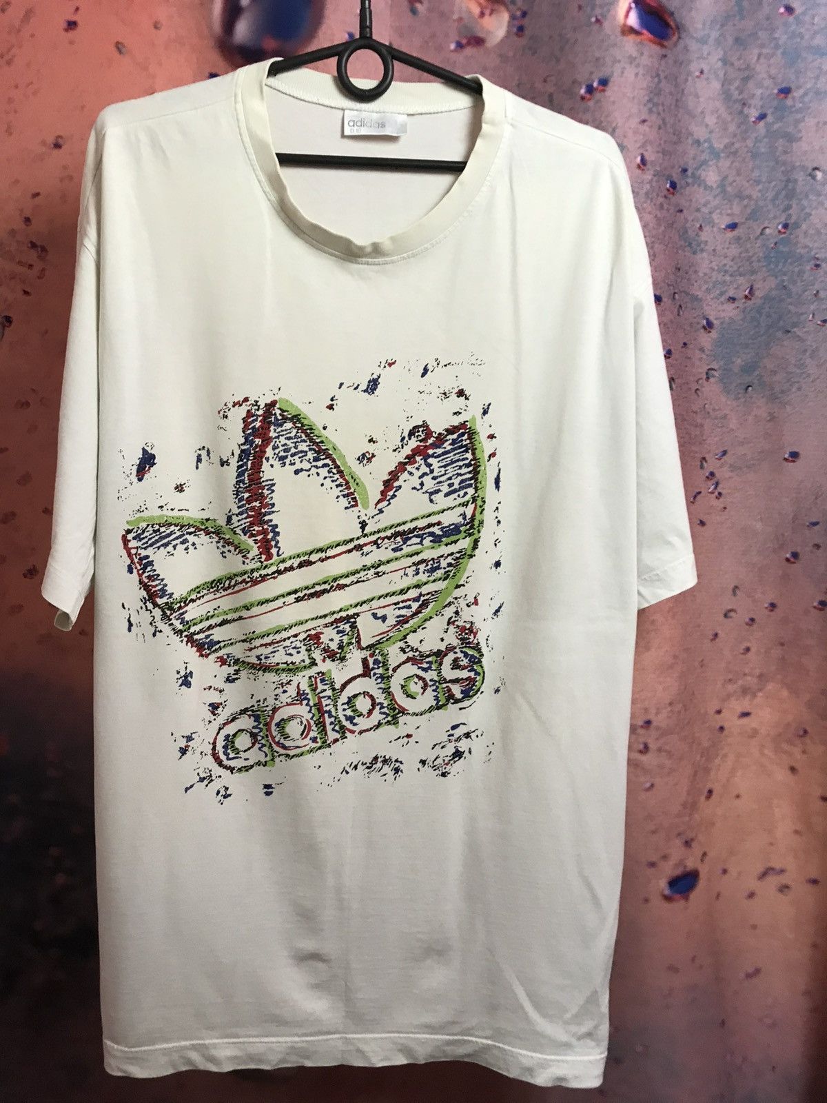 Vintage Vintage Adidas streetwear tee Size US XL / EU 56 / 4 - 2 Thumbnail