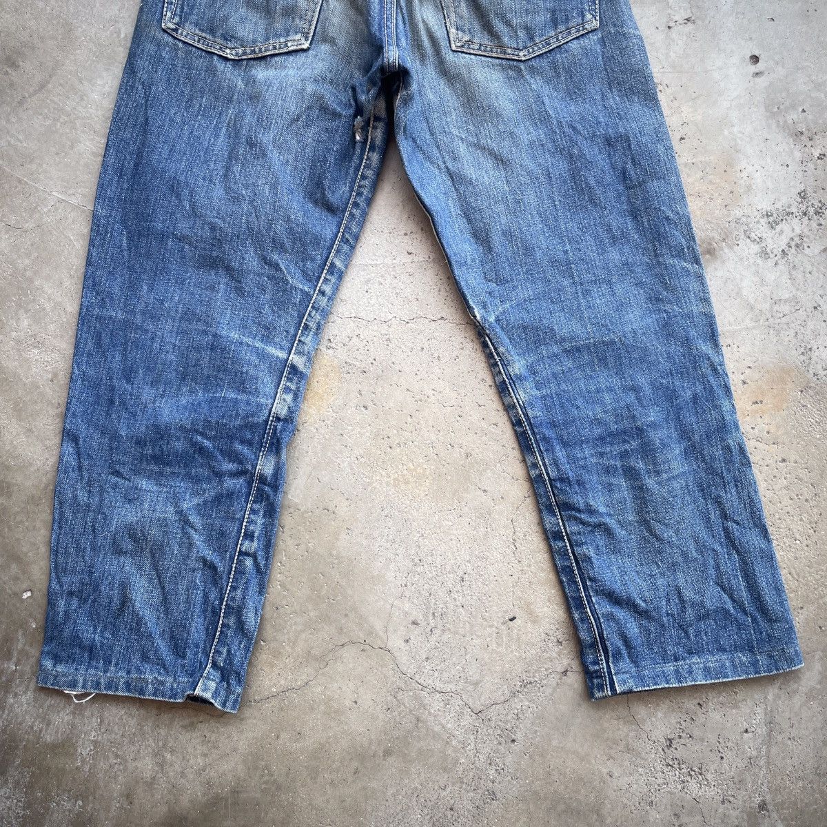 Vintage Vintage 90s Canton Distressed Denim Jeans Size US 28 / EU 44 - 9 Thumbnail