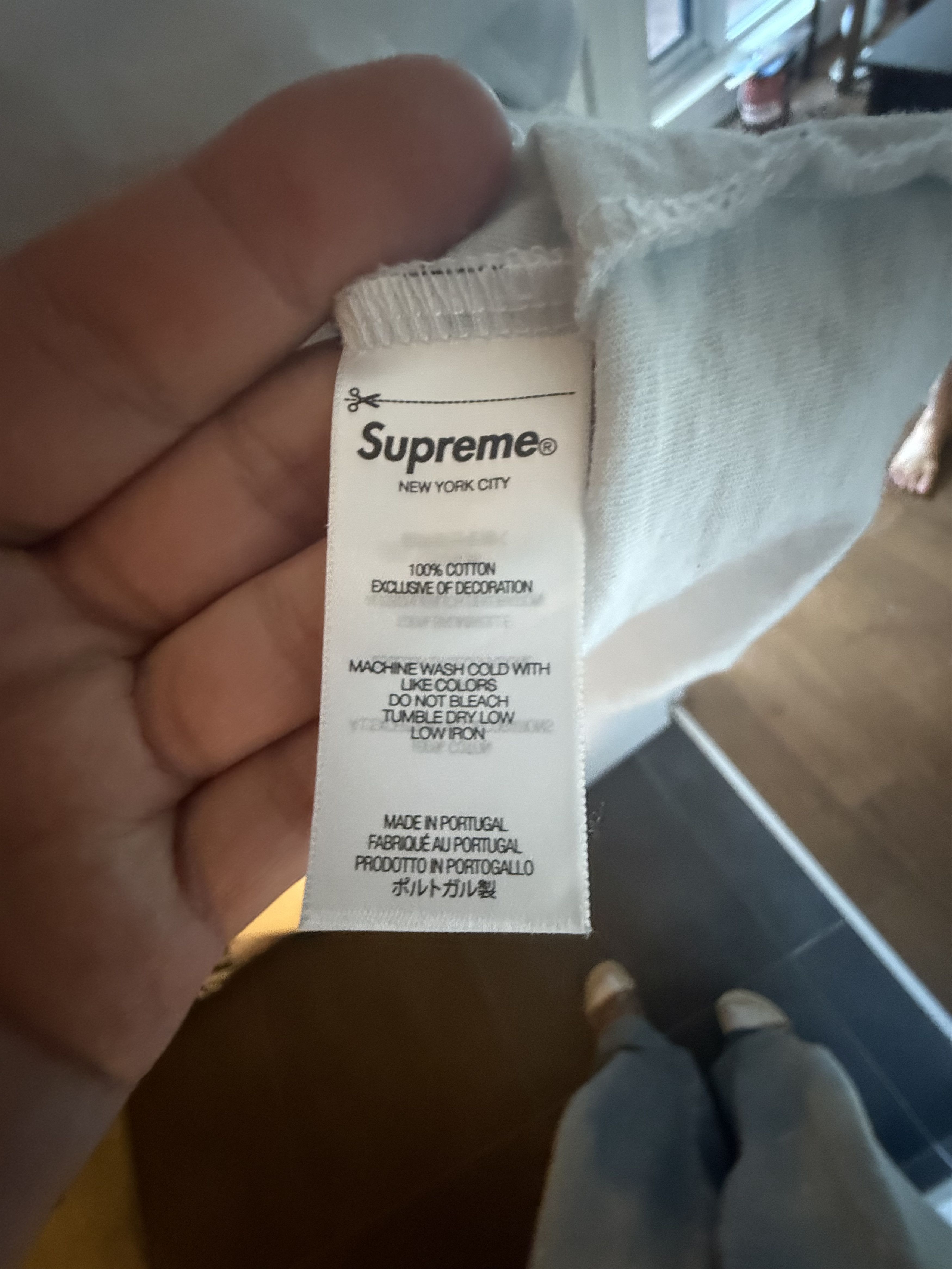 Dickies × Supreme Supreme x Dickies Long Sleeve Blue & White Size US L / EU 52-54 / 3 - 5 Thumbnail