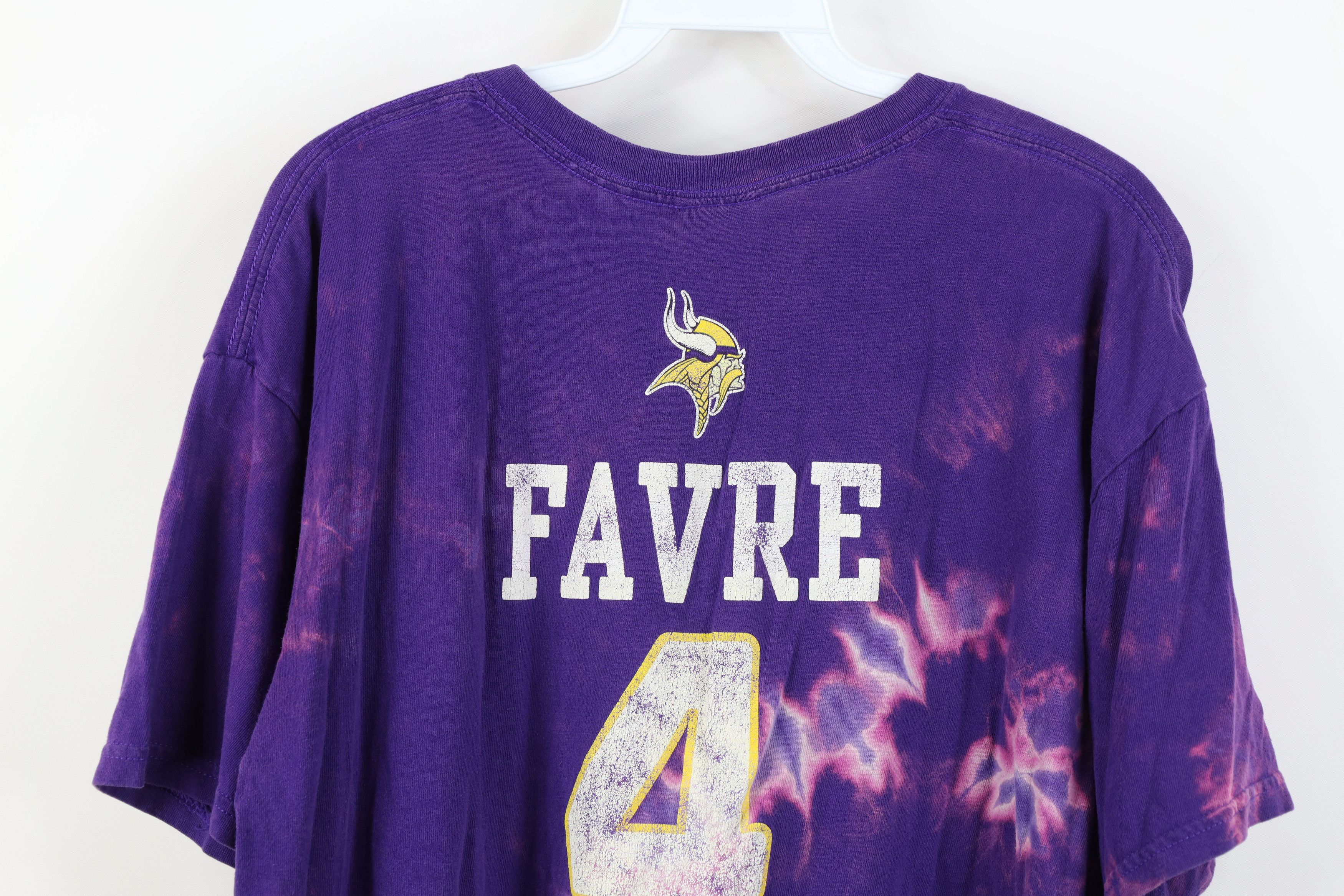 Vintage Vintage Favre Minnesota Vikings Football Jersey T-Shirt Size US L / EU 52-54 / 3 - 11 Thumbnail