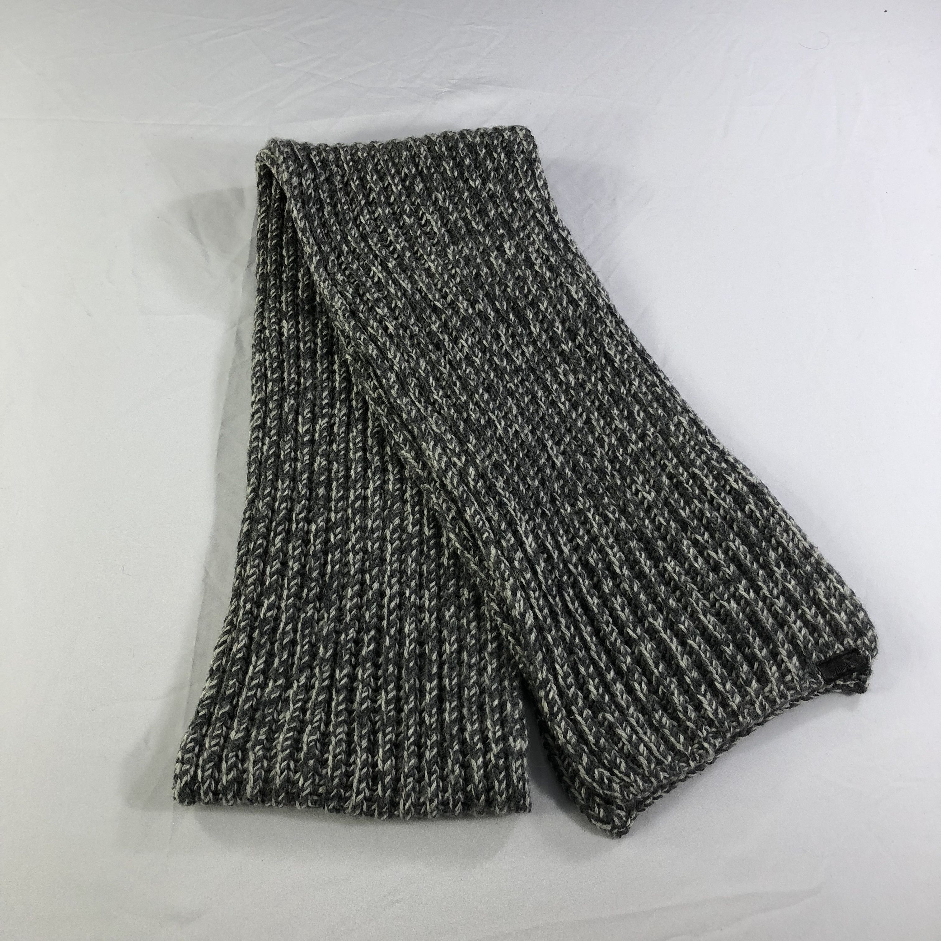 Armani Armani Knit Wool Scarf Muffler V1442 Size ONE SIZE - 2 Thumbnail