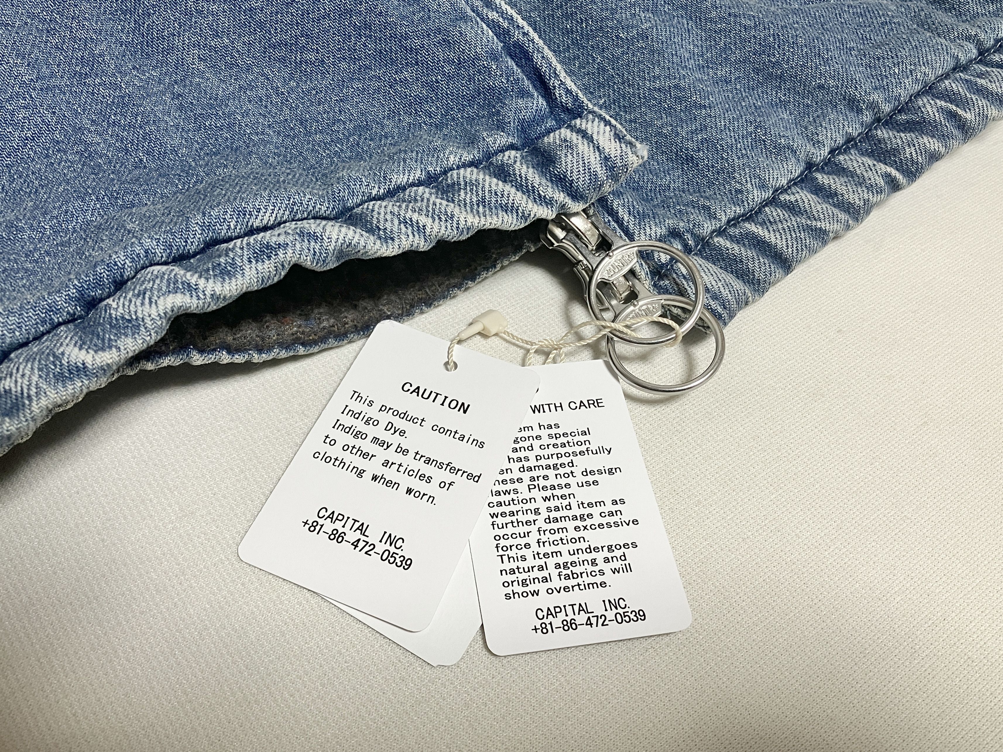 Kapital kapital 11.5oz denim lining Drizzler Jacket Virgin Maria 4 Size US XL / EU 56 / 4 - 6 Thumbnail