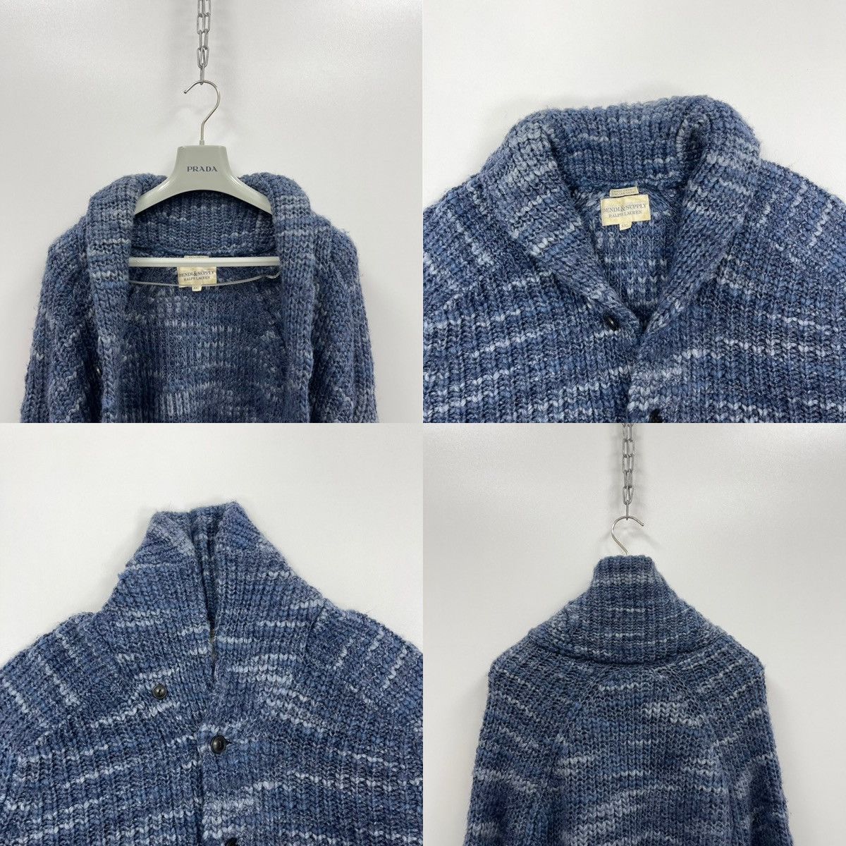 Denim & Supply Ralph Lauren Ralph Lauren Denim & Supply Italian Yarn Wool Knit Cardigan Size US XXL / EU 58 / 5 - 6 Thumbnail