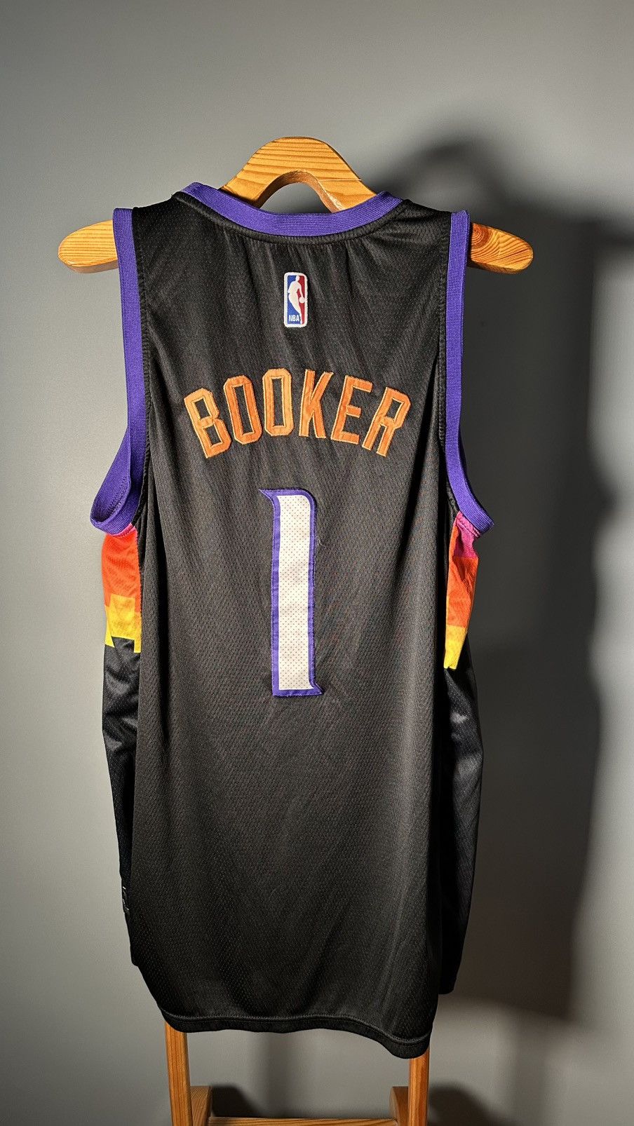 MLB Phoenix Suns Devin Booker The Valley City Edition Jersey Size US L / EU 52-54 / 3 - 8 Thumbnail