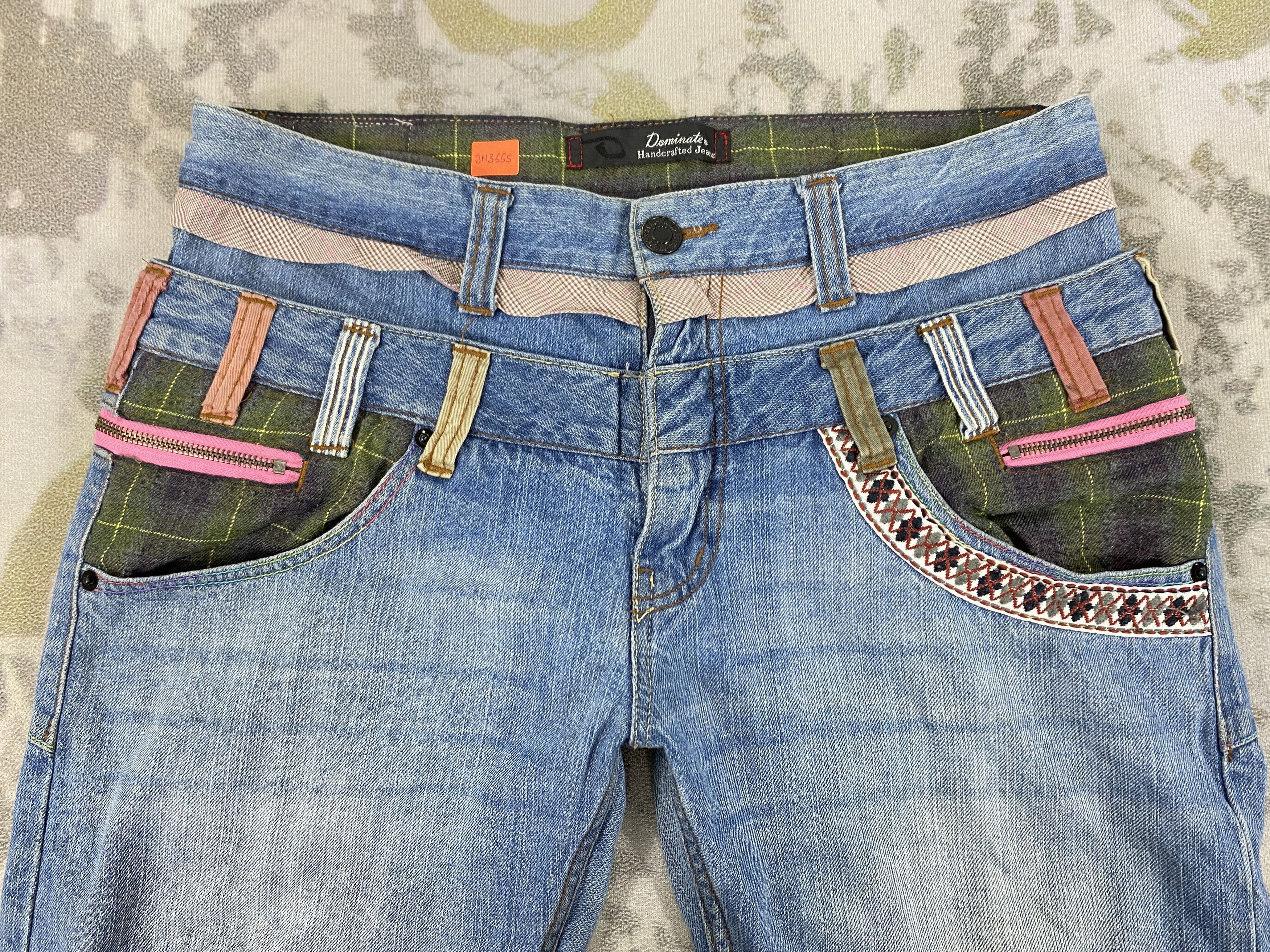 Kapital Vintage Dominate kapital style 33x32 Denim- JN3665 Size US 33 - 3 Thumbnail