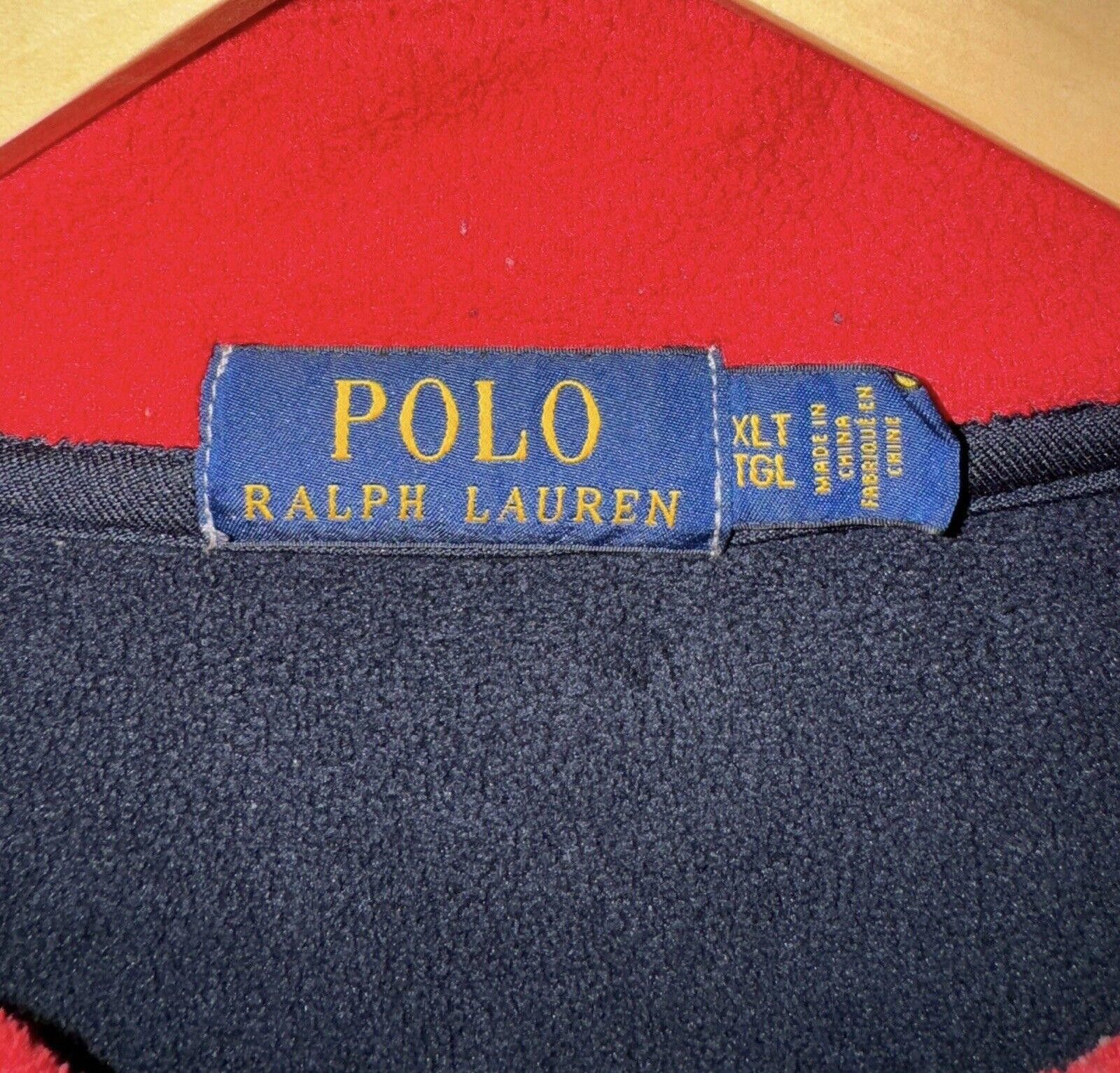 Polo Ralph Lauren Polo Ralph Lauren Pullover Fleece Hoodie USA Flag Patch XLT Size US 36 / EU 52 - 6 Thumbnail