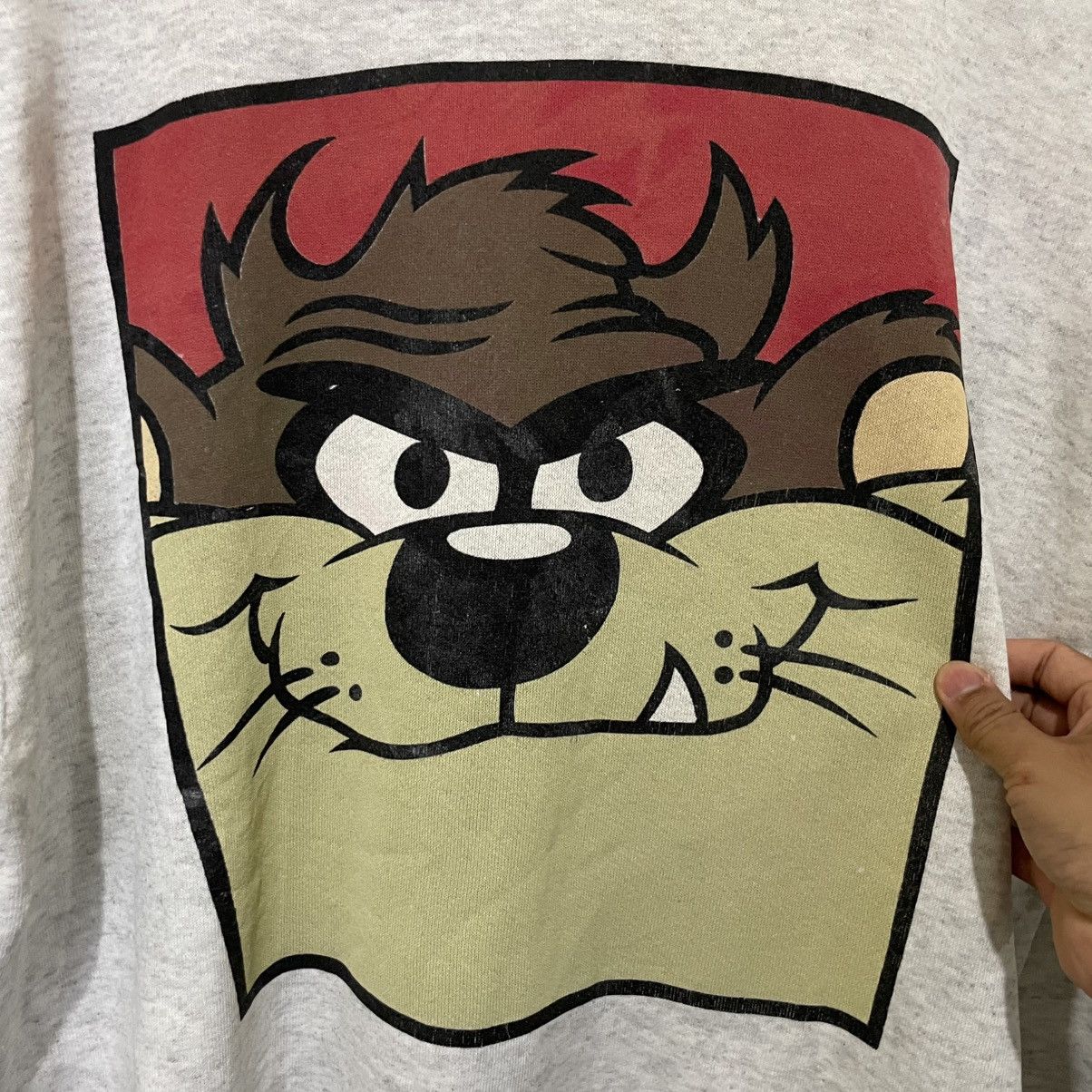 Vintage Vintage 1990s Warner Bros Looney Tunes Tazmania Devil (Taz) Size US L / EU 52-54 / 3 - 7 Thumbnail
