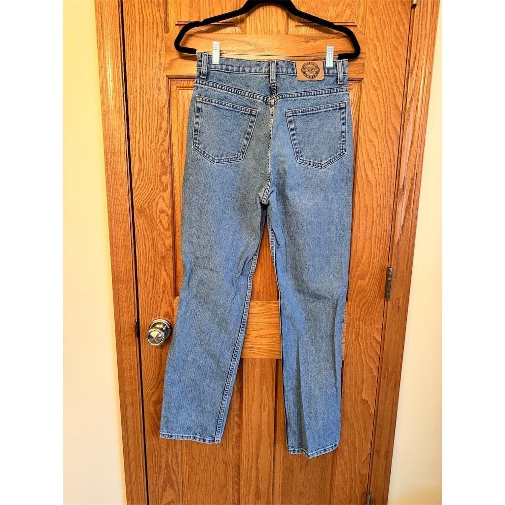Other Authentic Northern Denim Men's Vintage Straight Jeans Blue Size US 30 / EU 46 - 2 Thumbnail