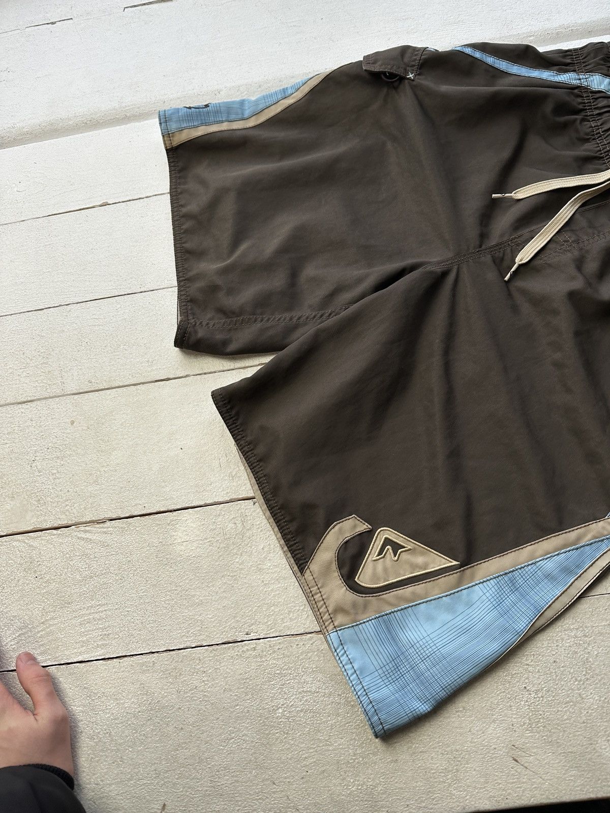 Quiksilver 🚨Vintage Quiksilver Shorts Big Logo Y2K Style 90s Surfing Size US 30 / EU 46 - 2 Thumbnail
