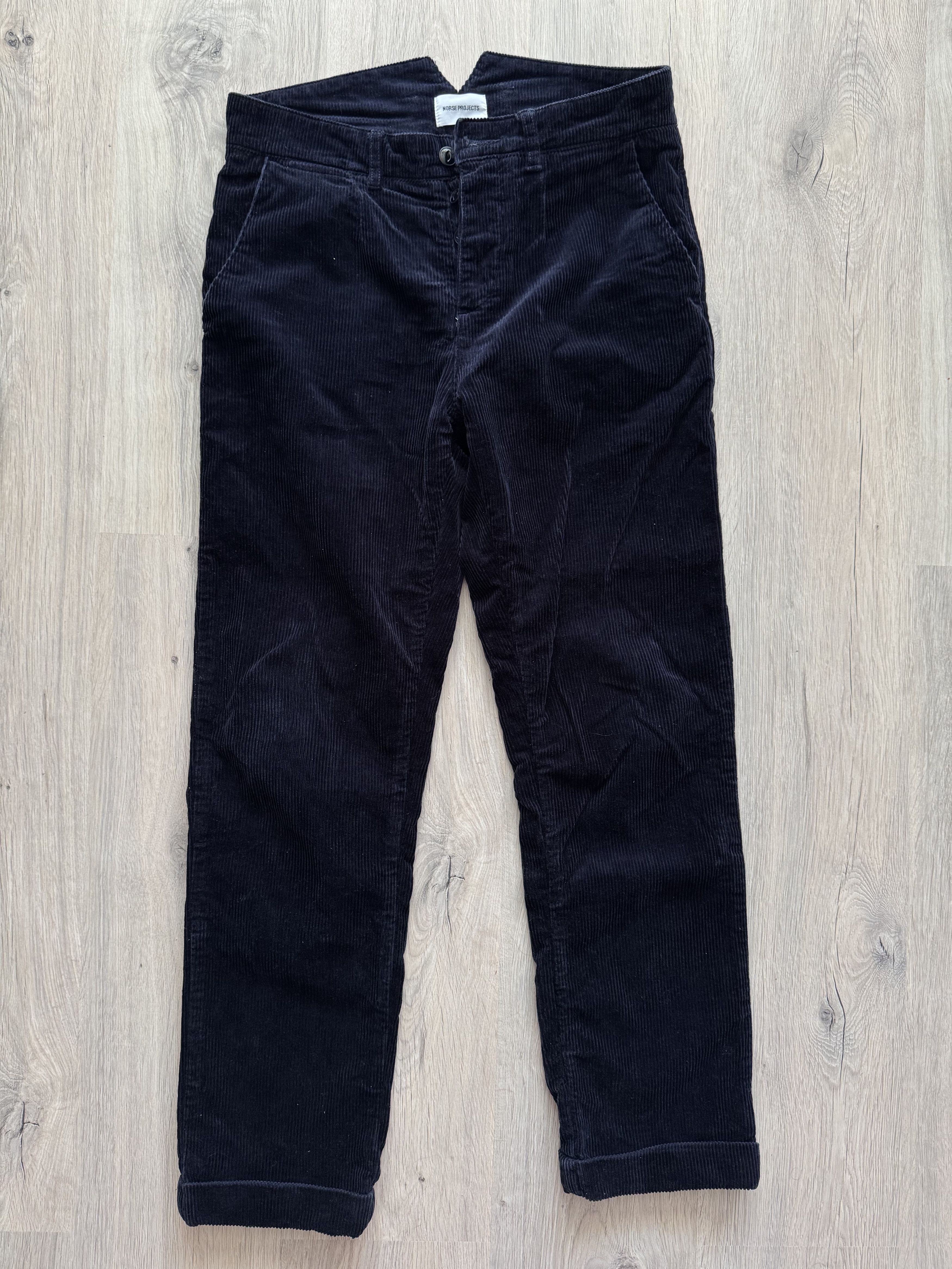 Norse Projects Norse Projects Aros Corduroy Pants Velour Size US 31 - 1 Thumbnail