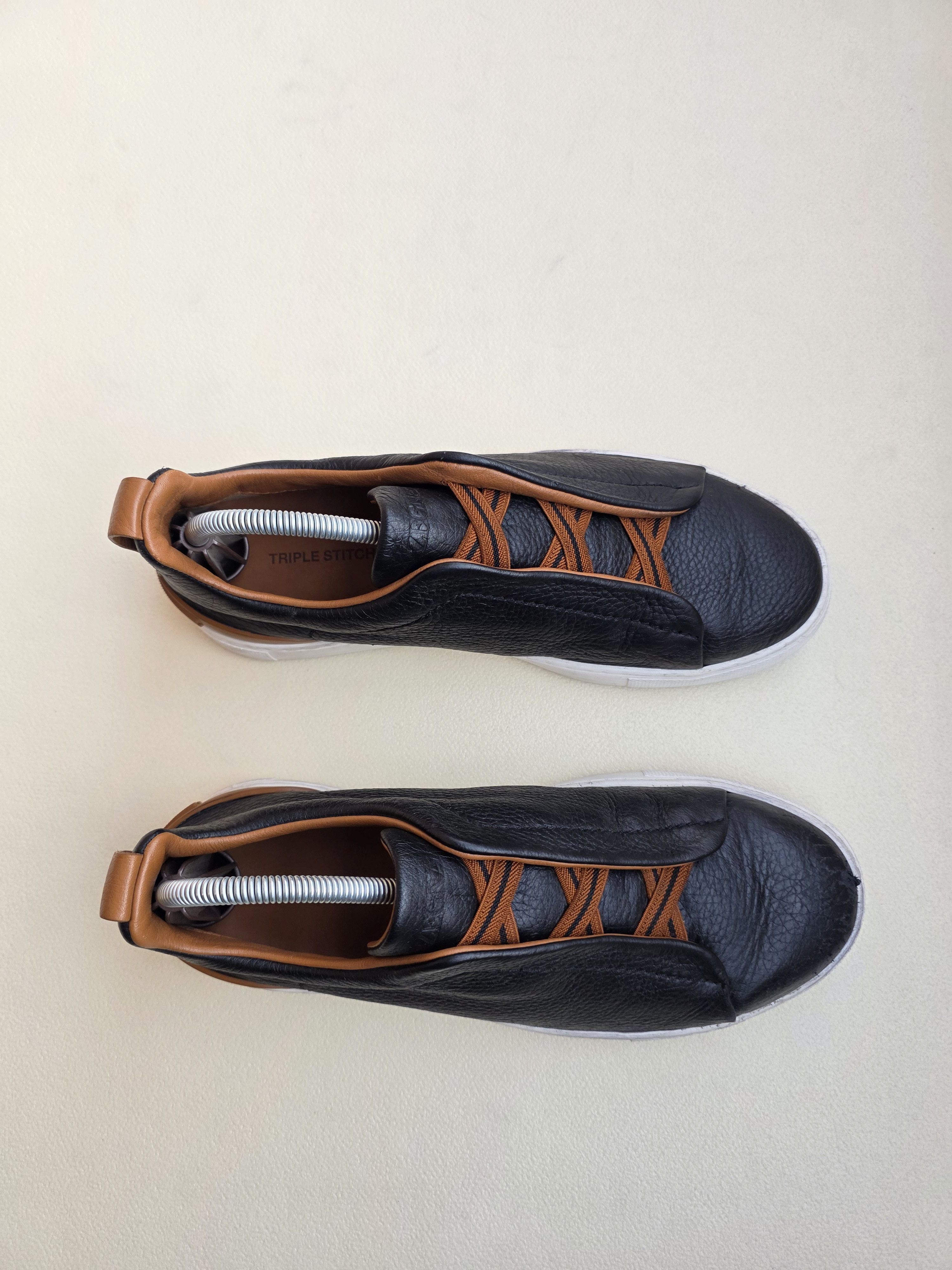 Ermenegildo Zegna Ermenegildo Zegna Triple Stitch Size US 6.5 / EU 39-40 - 10 Thumbnail