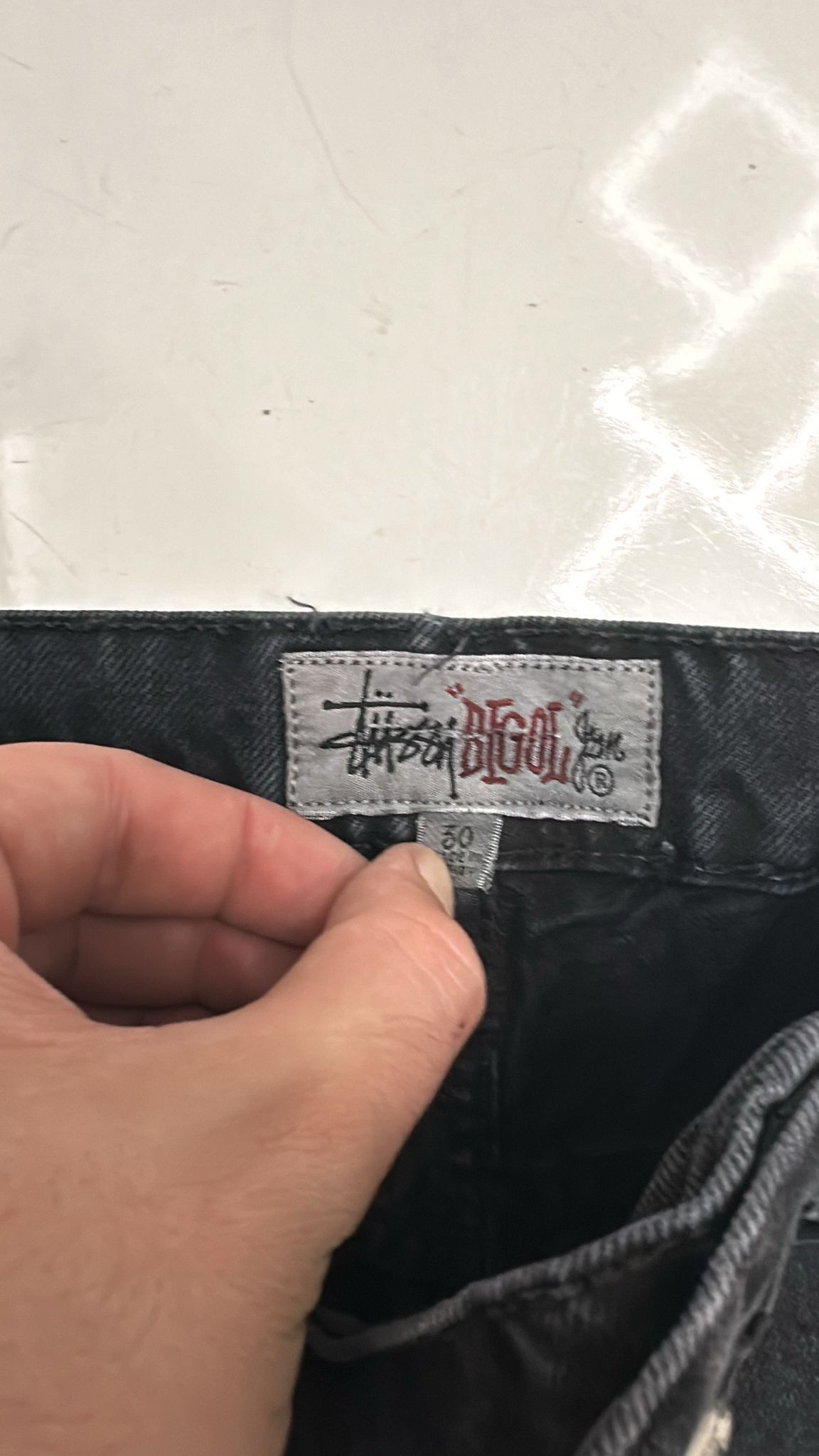 Stussy × Vintage Stüssy Big Ol Jean Black Size 30 Size US 30 / EU 46 - 5 Thumbnail