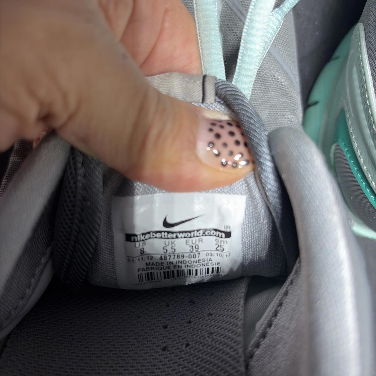 Nike Women's Nike Free Fit 2 -Free 5.0 Teal & Gray•8 Running Shoe Size US 8 / IT 38 - 8 Thumbnail