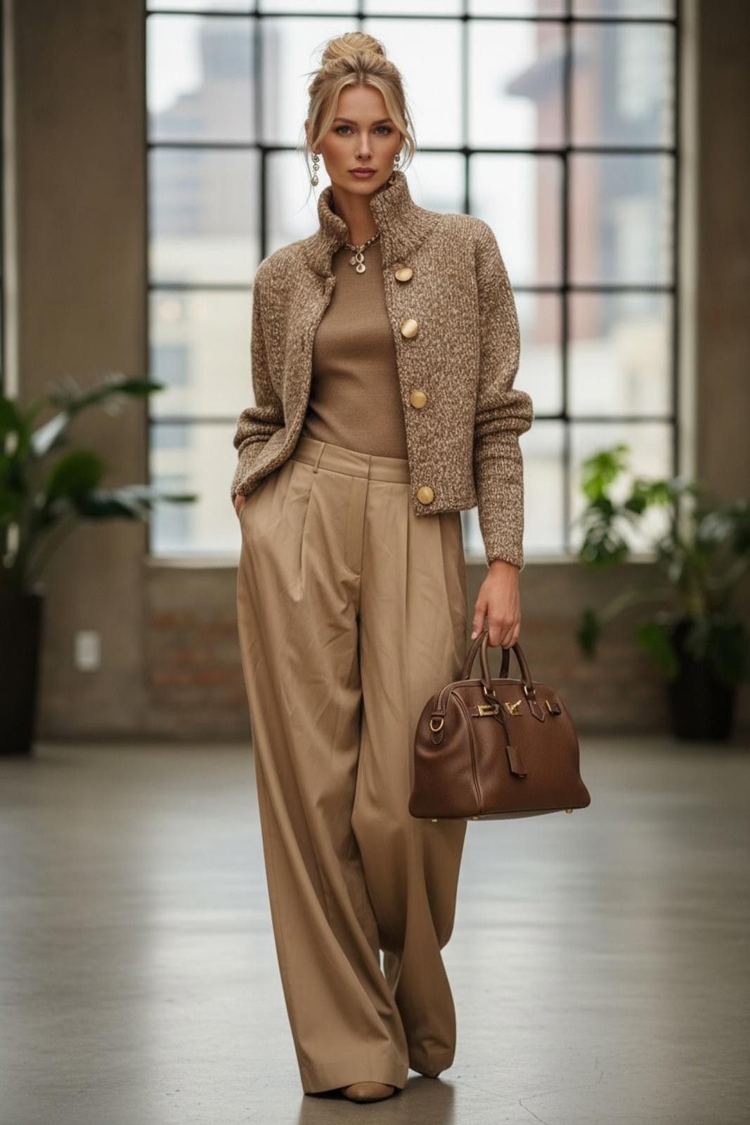 Other Veronica Beard Thick Knit Cardigan Sweater | Luxe Coatigan Size M / US 6-8 / IT 42-44 - 1 Thumbnail