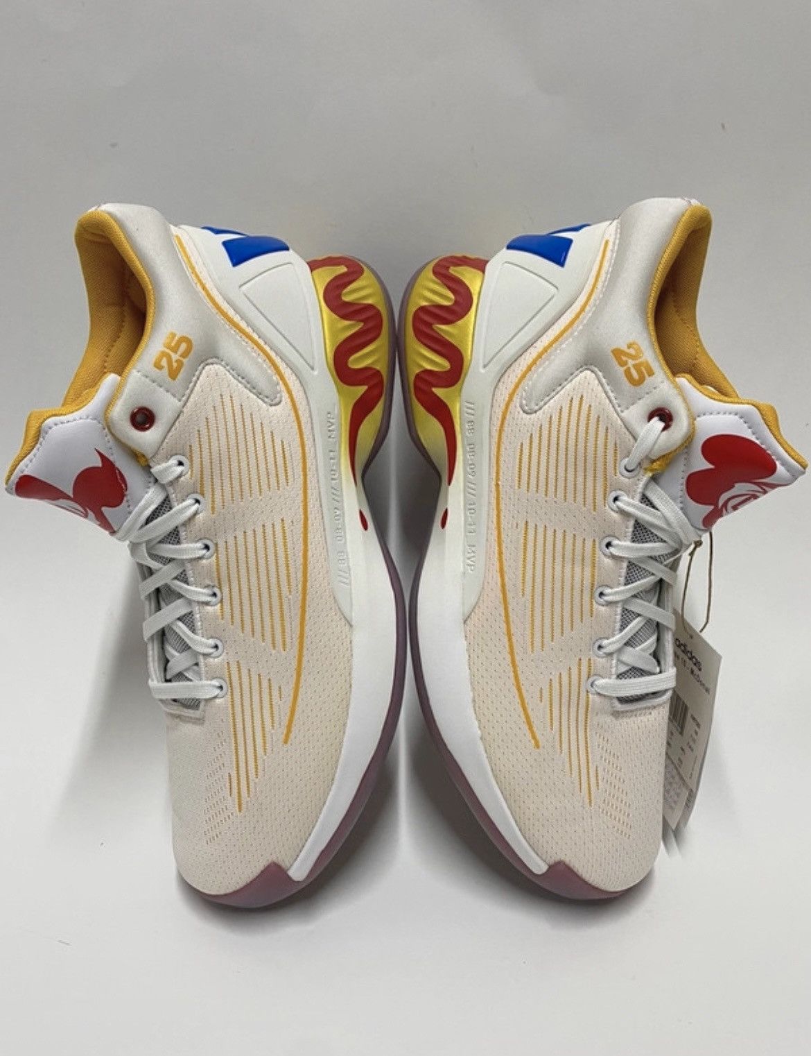 Other Adidas McDonald's x D Rose 10 Rose Sauce size 44 2/3 Size US 10 / EU 43 - 10 Thumbnail