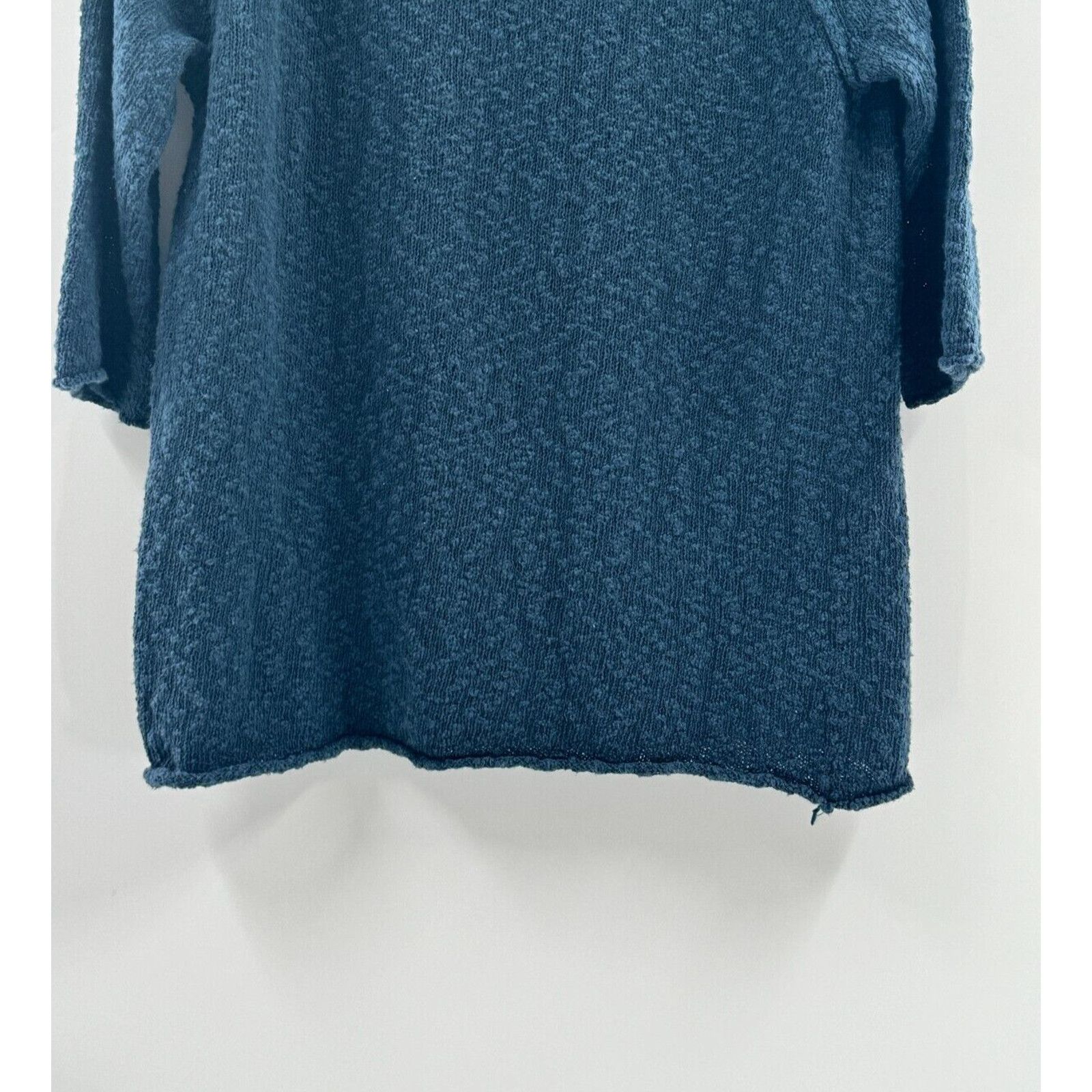J. Jill J. Jill Petite Small Blue 3/4 Sleeve Sweater Classic Cabin Size S / US 4 / IT 40 - 9 Thumbnail
