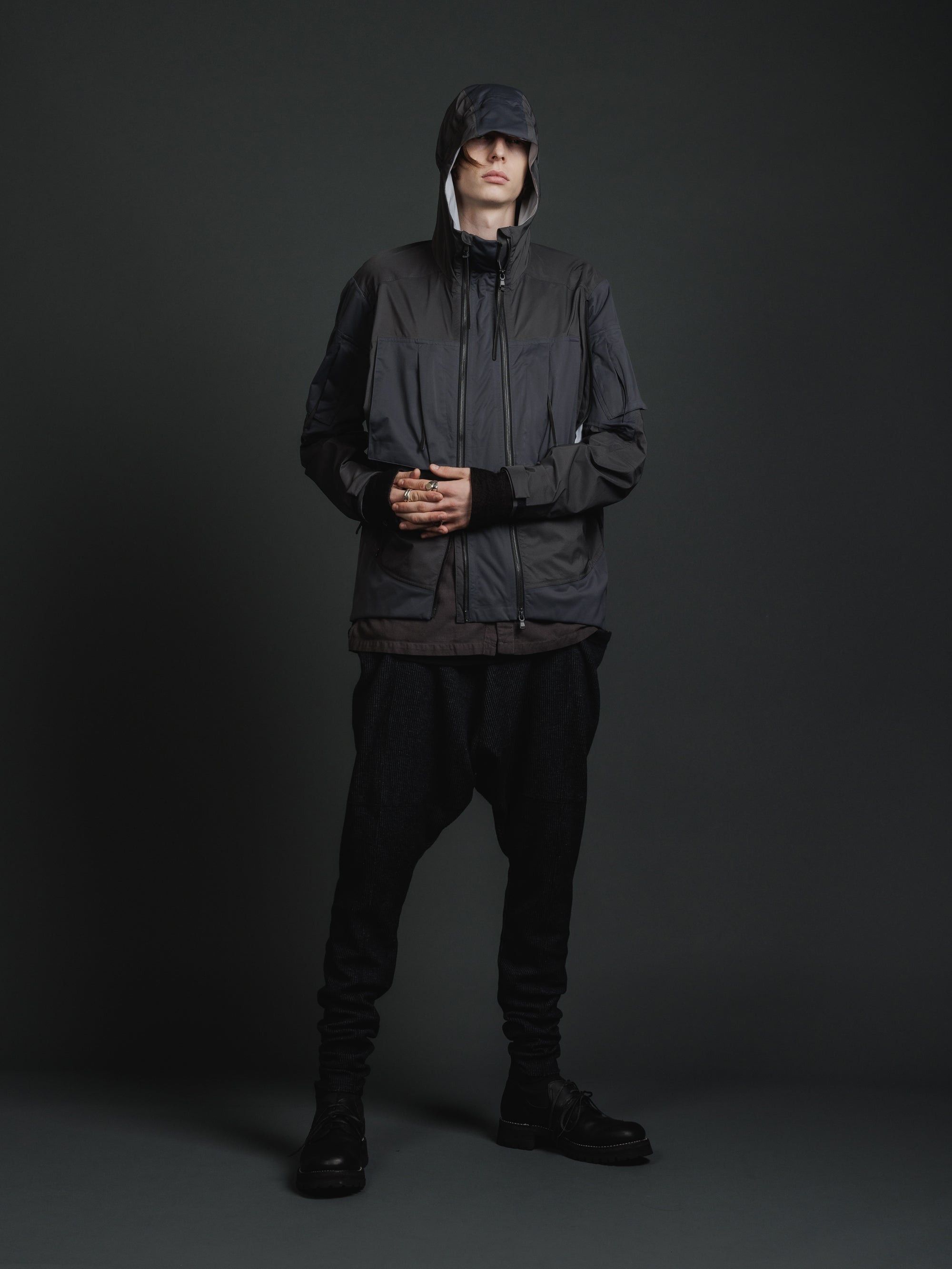 The Viridi-anne Black Water-Repellent Jacket Size US M / EU 48-50 / 2 - 22 Thumbnail