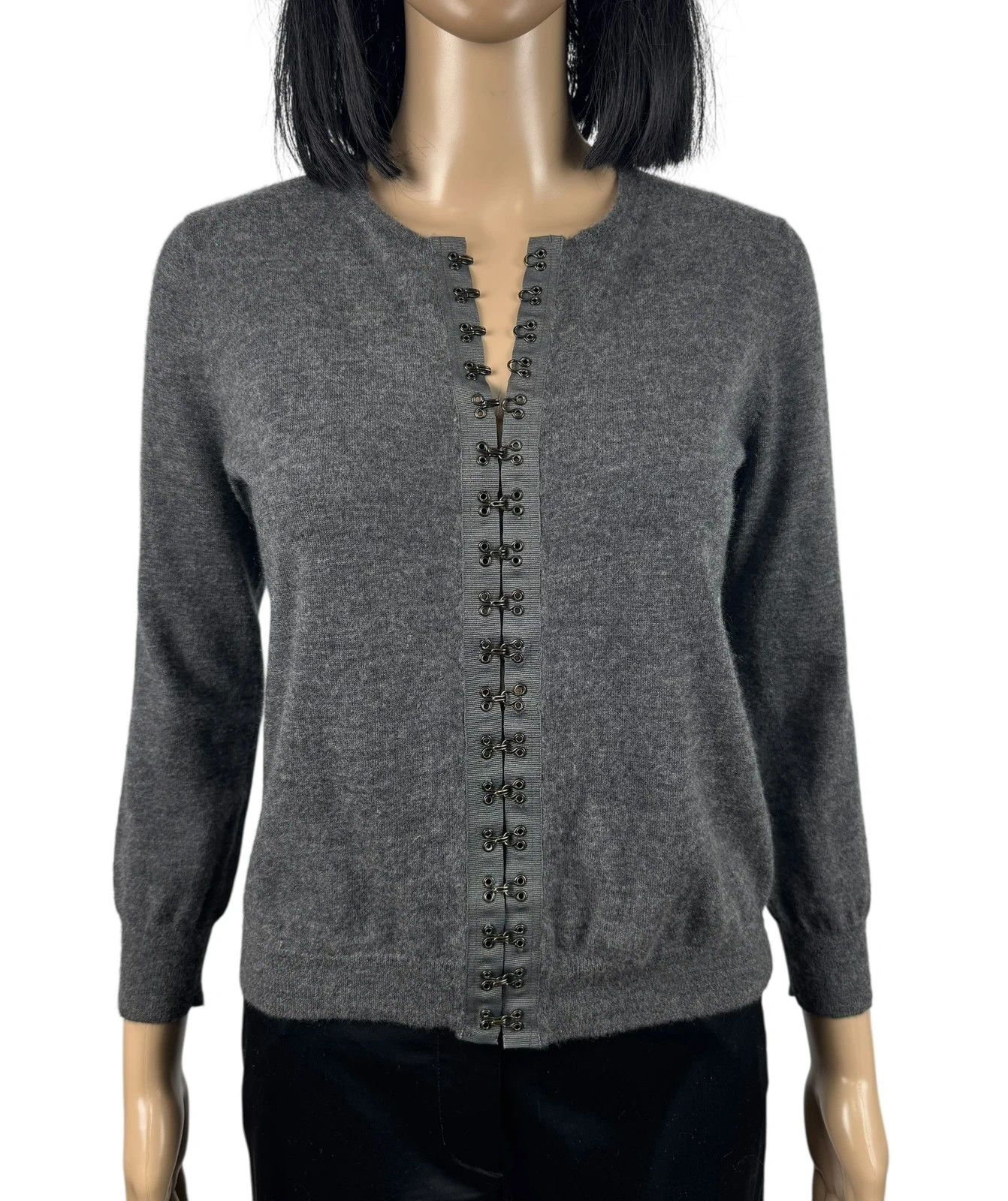 Joseph Joseph Cashmere Cardigan 3/4 Sleeve With Hooks size S Size S / US 4 / IT 40 - 8 Thumbnail