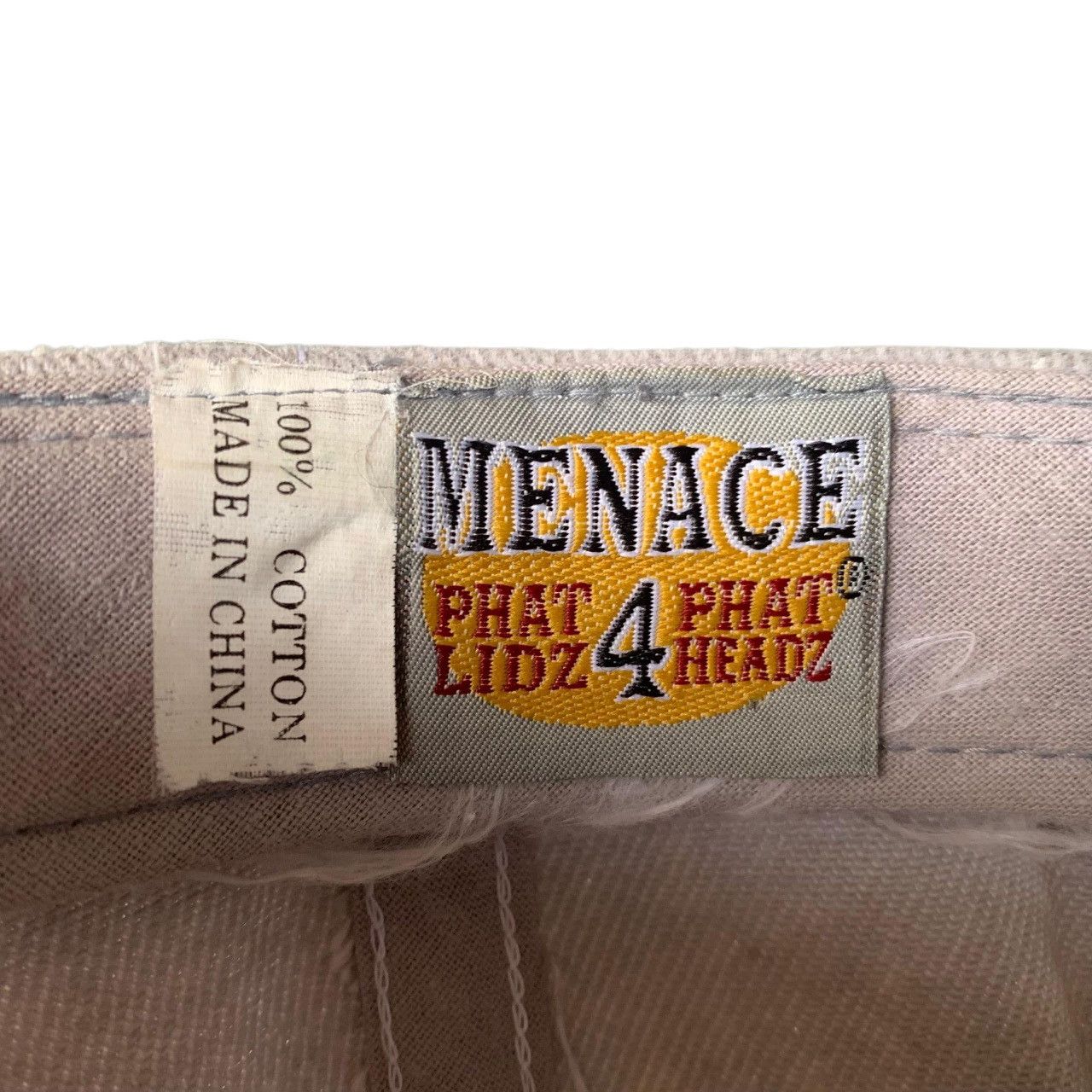 Menace 💥RARE vintage 90s menace clothing snapback Size ONE SIZE - 4 Thumbnail