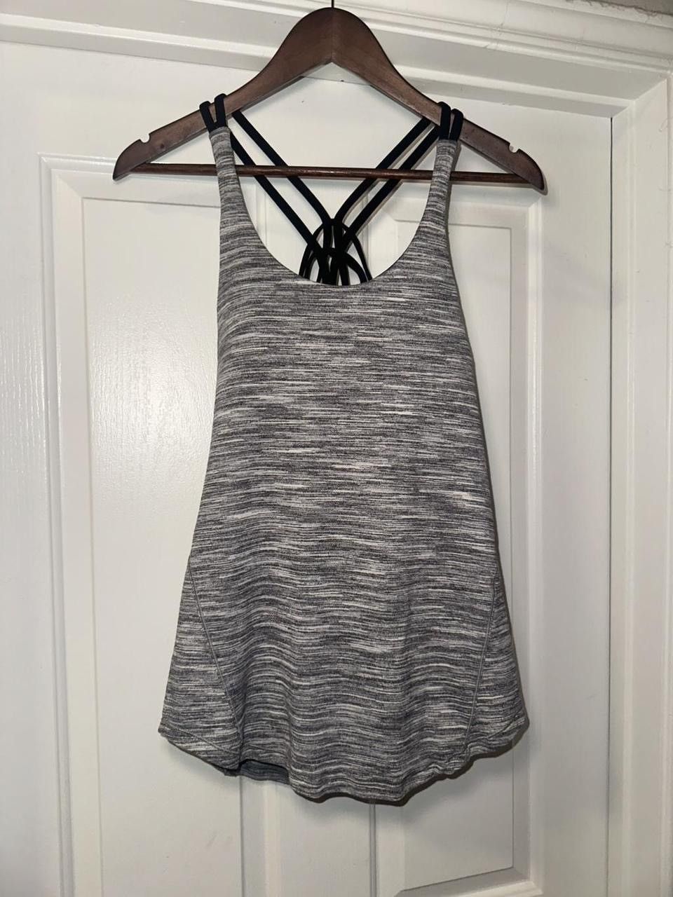 Lululemon Lululemon Wild Tank Heathered Grey - Strappy Back - Size 4 Size M / US 6-8 / IT 42-44 - 4 Thumbnail
