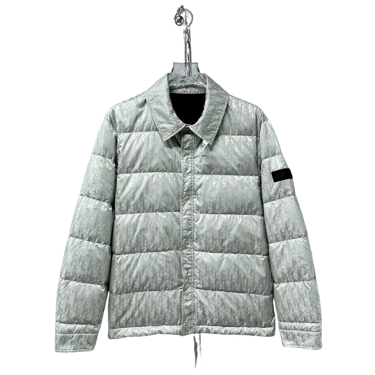 Dior Dior Oblique Monogram Puffer Jacket Size 52 Size US L / EU 52-54 / 3 - 1 Thumbnail