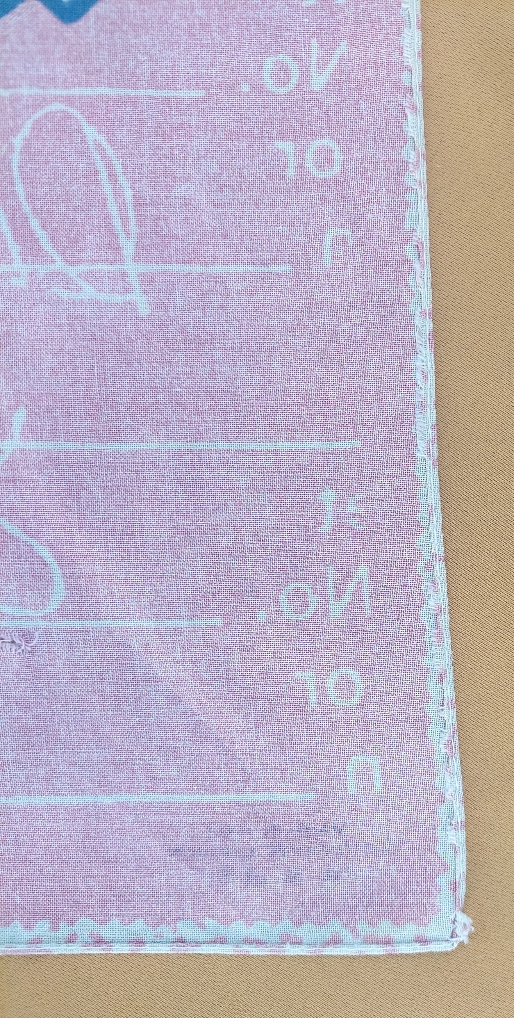 Diesel Vintage Diesel Pink Bandana Graphic Union of Dockworkers Y2K Size ONE SIZE - 17 Thumbnail