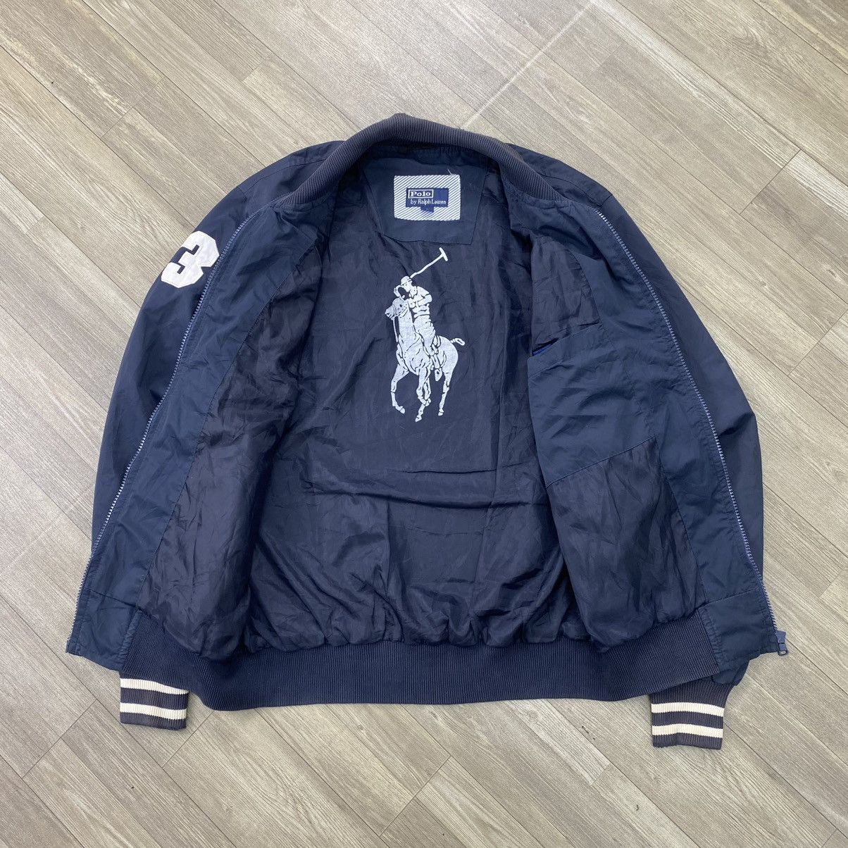 Polo Ralph Lauren Vintage Polo Ralph Lauren Big Pony Nylon Bomber Jacket Size US L / EU 52-54 / 3 - 3 Thumbnail