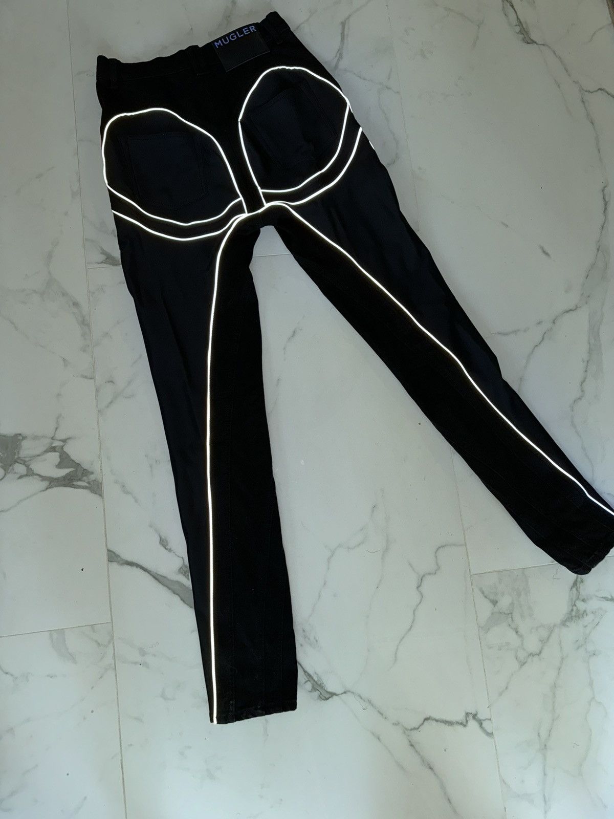 Mugler Mugler Black Jeans Size 27" / US 4 / IT 40 - 4 Thumbnail
