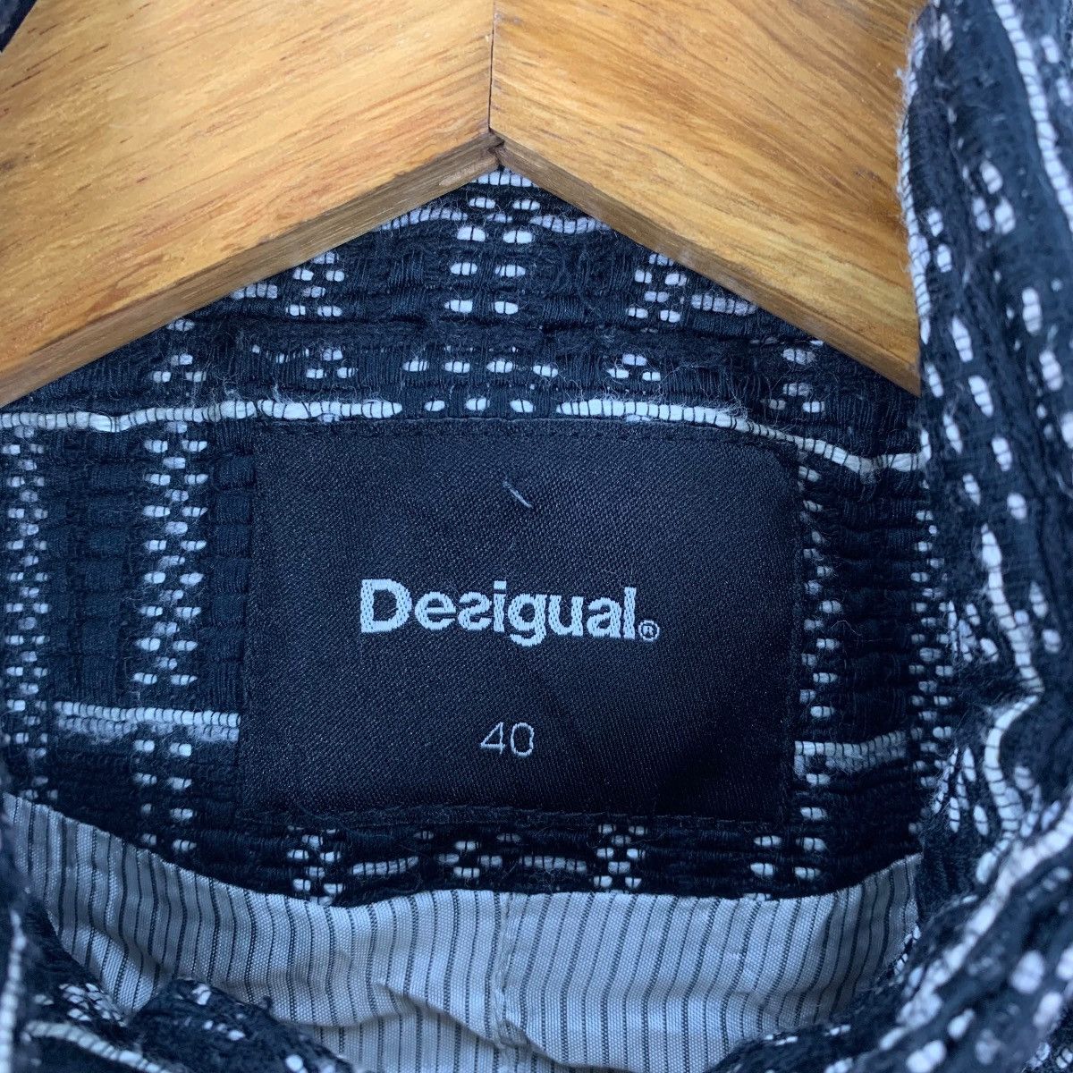 Desigual × Japanese Brand DESIGUAL Japanese Brand Designer Wool Long Coat Jacket Size US S / EU 44-46 / 1 - 5 Thumbnail