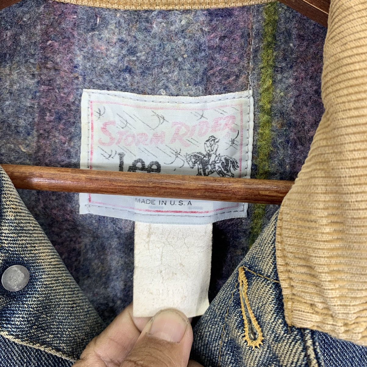 🔥🔥🔥VINTAGE LEE STORM RIDERS DENIM TRUCKERS JACKET