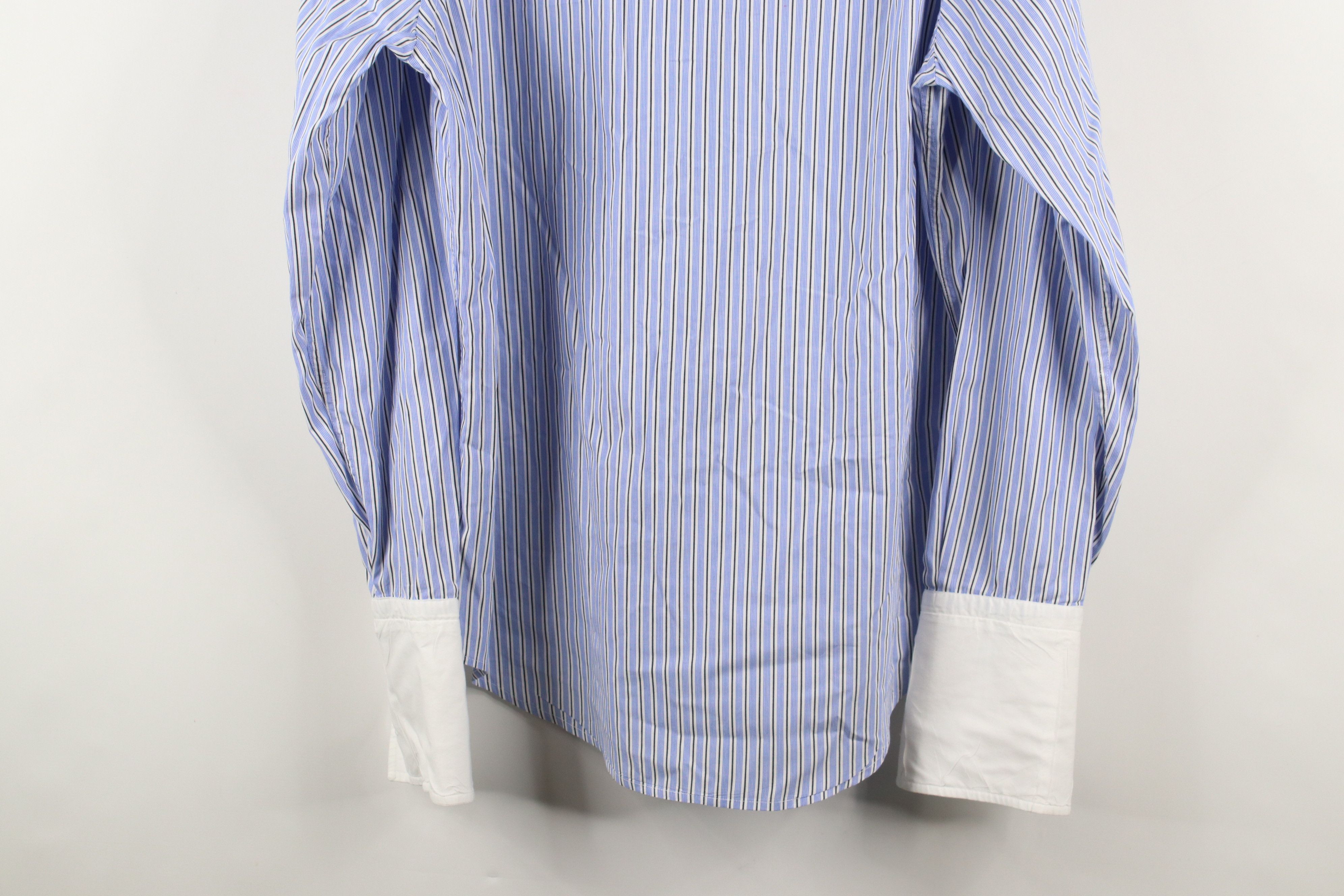 Vintage Camicissima Striped French Cuff Collared Button Dress Shirt Size US M / EU 48-50 / 2 - 12 Thumbnail