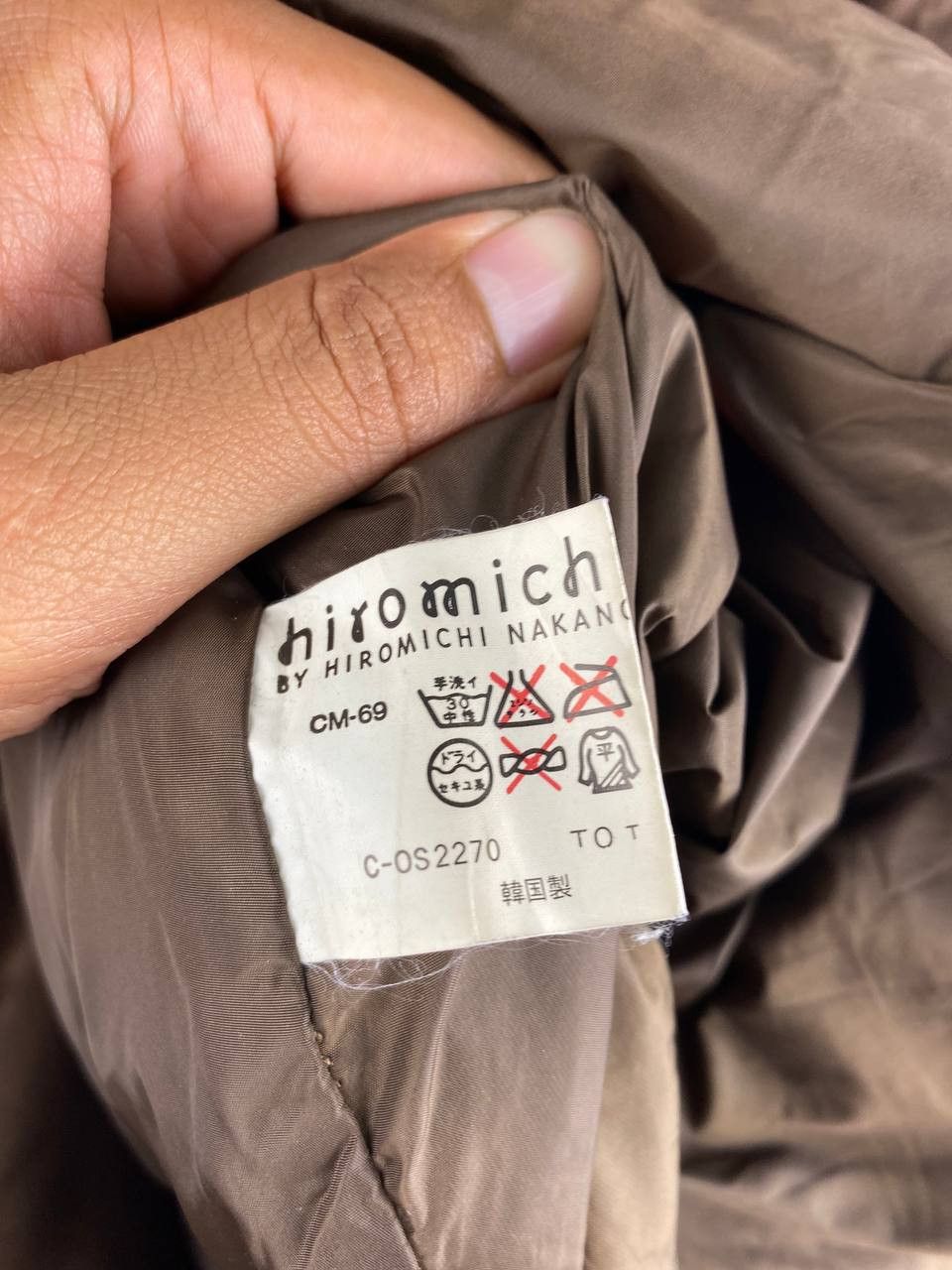 Japanese Brand vintage hiromichi nakano long puffer jacket nice design Size US L / EU 52-54 / 3 - 7 Thumbnail